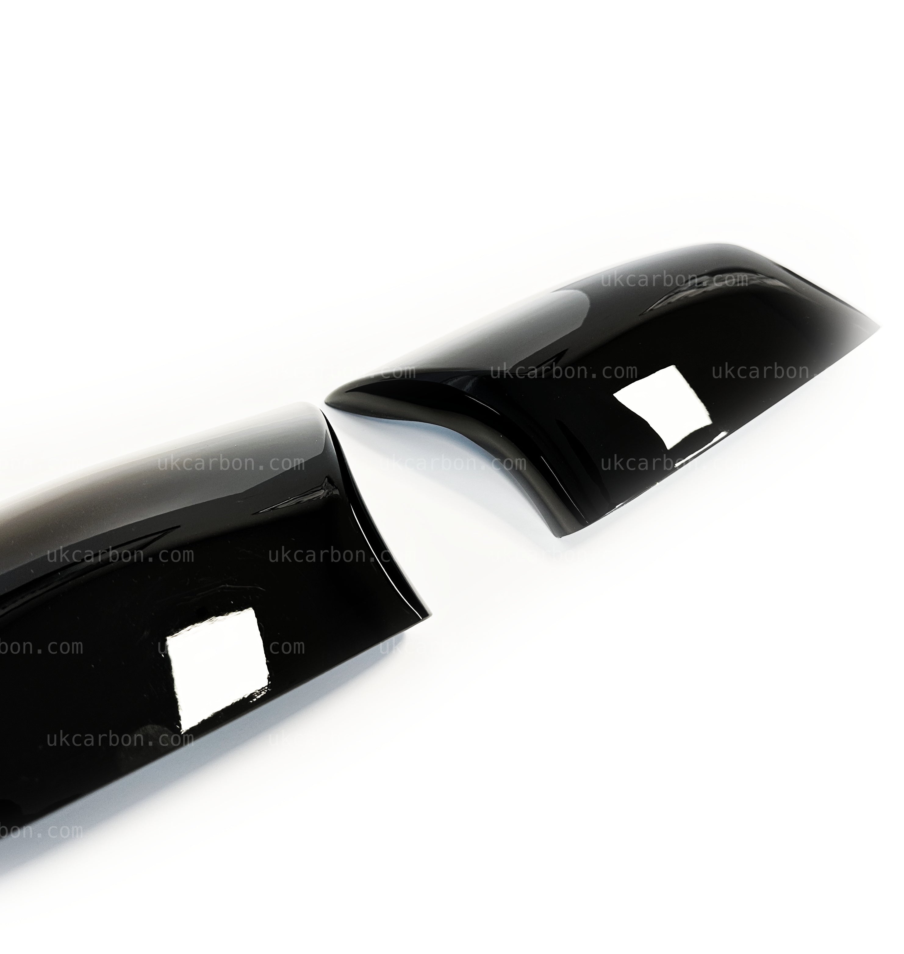 BMW X6 F16 Gloss Black M Performance Wing Mirror Cover Replacements by UKCarbon
