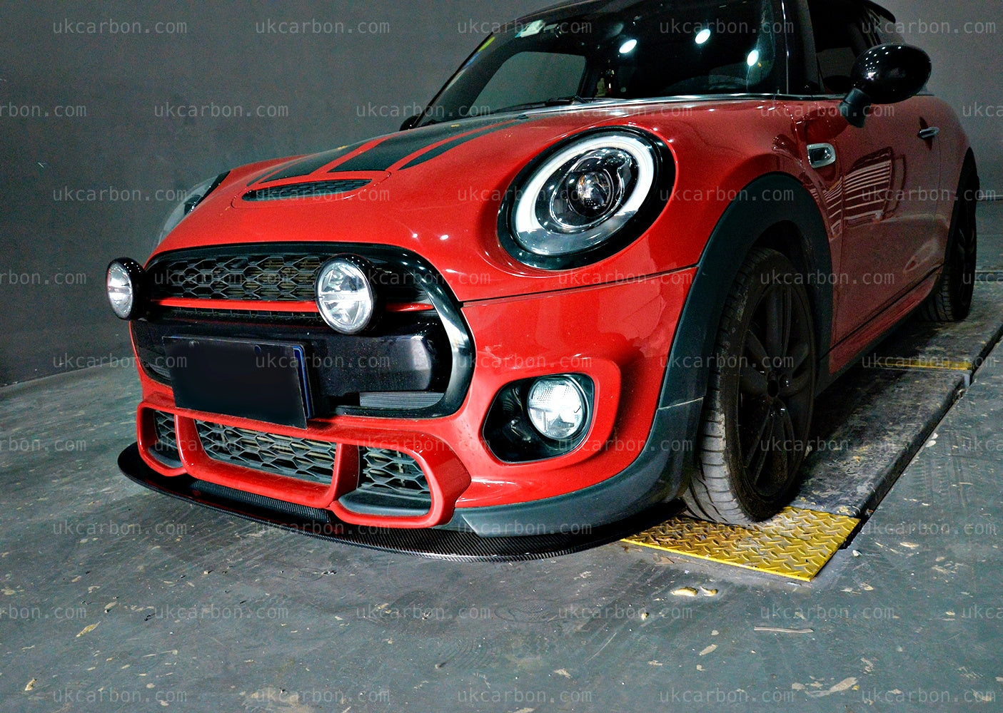 Mini Cooper JCW Splitter Lip Carbon Kit John Cooper Works 14-18 by UKCarbon