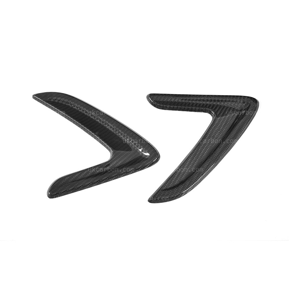 BMW 3 Series Carbon Fibre Fender Vents Cover Trim Replacement F30 by UKCarbon