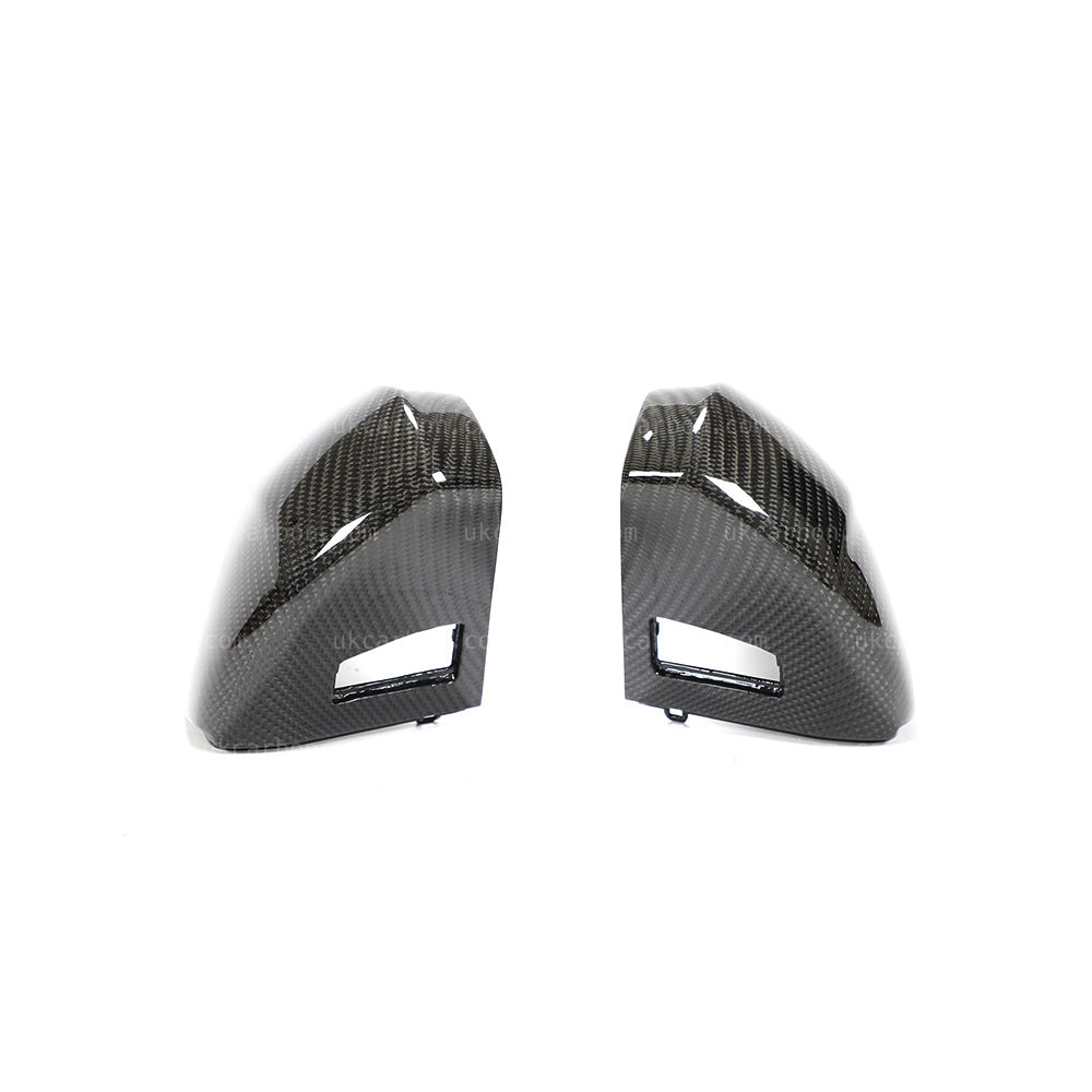 Audi Q2 Q3 SQ2 SQ3 Carbon Fibre Wing Mirror Cover With Lane Assist by UKCarbon