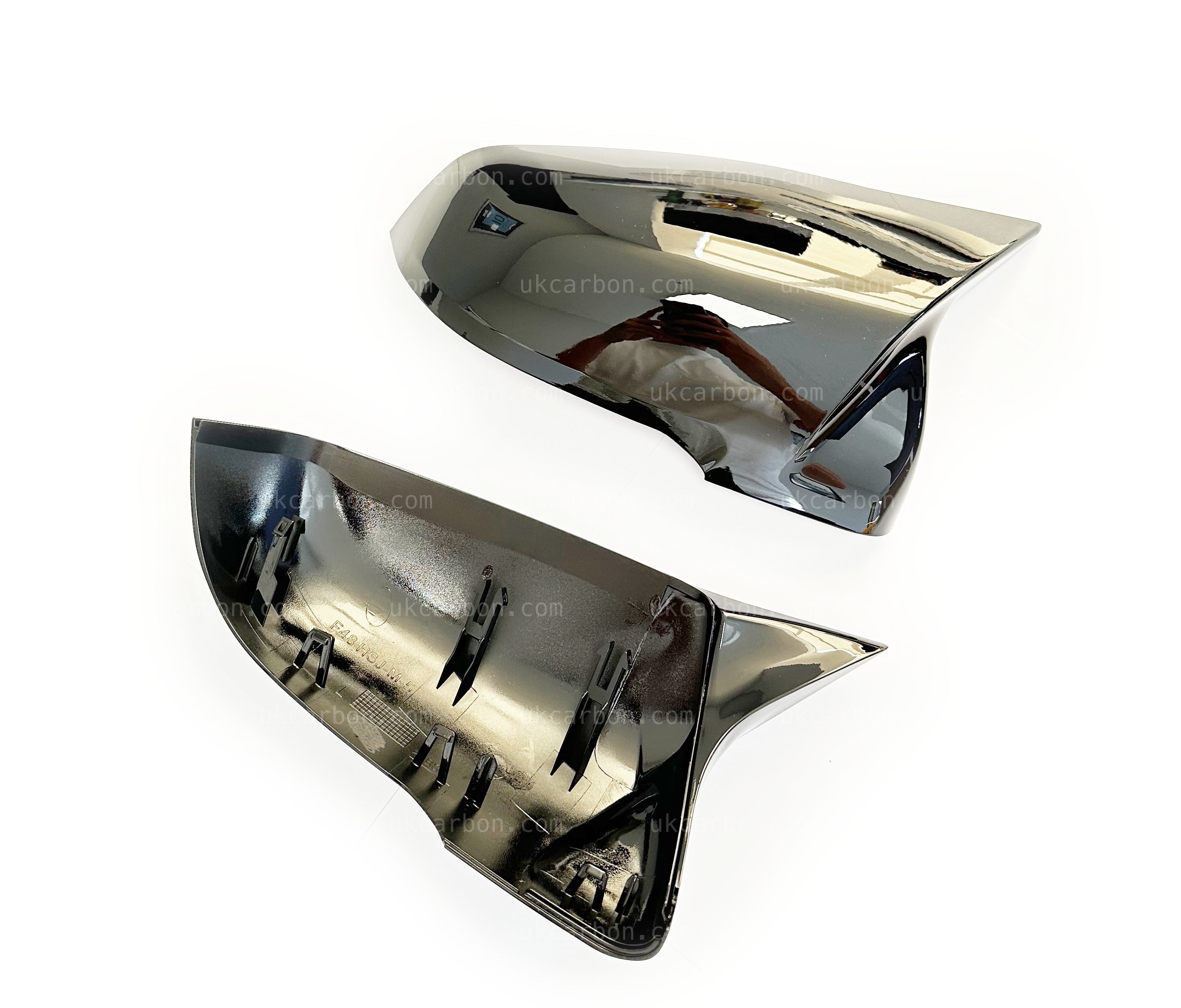 Toyota Supra Gloss Black M Wing Mirror Cover Upgrade A90 by UKCarbon