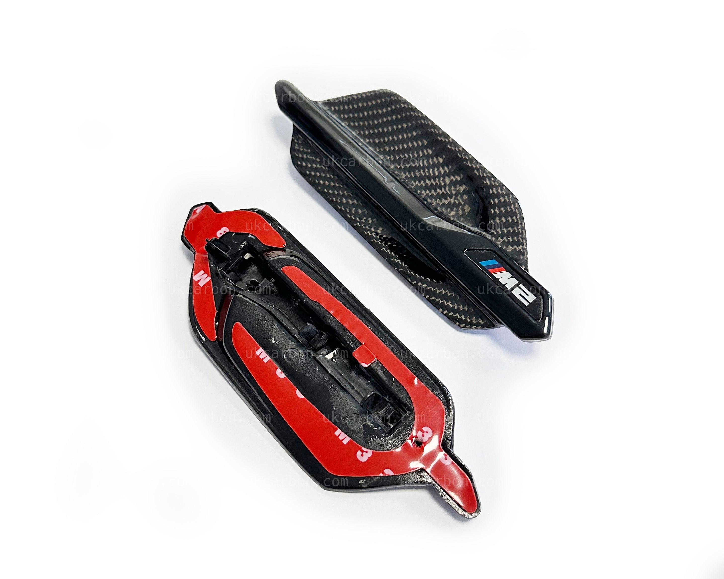 BMW M2 Carbon Fender Vents Grille Cover Trim Replacement Fibre F87 by UKCarbon