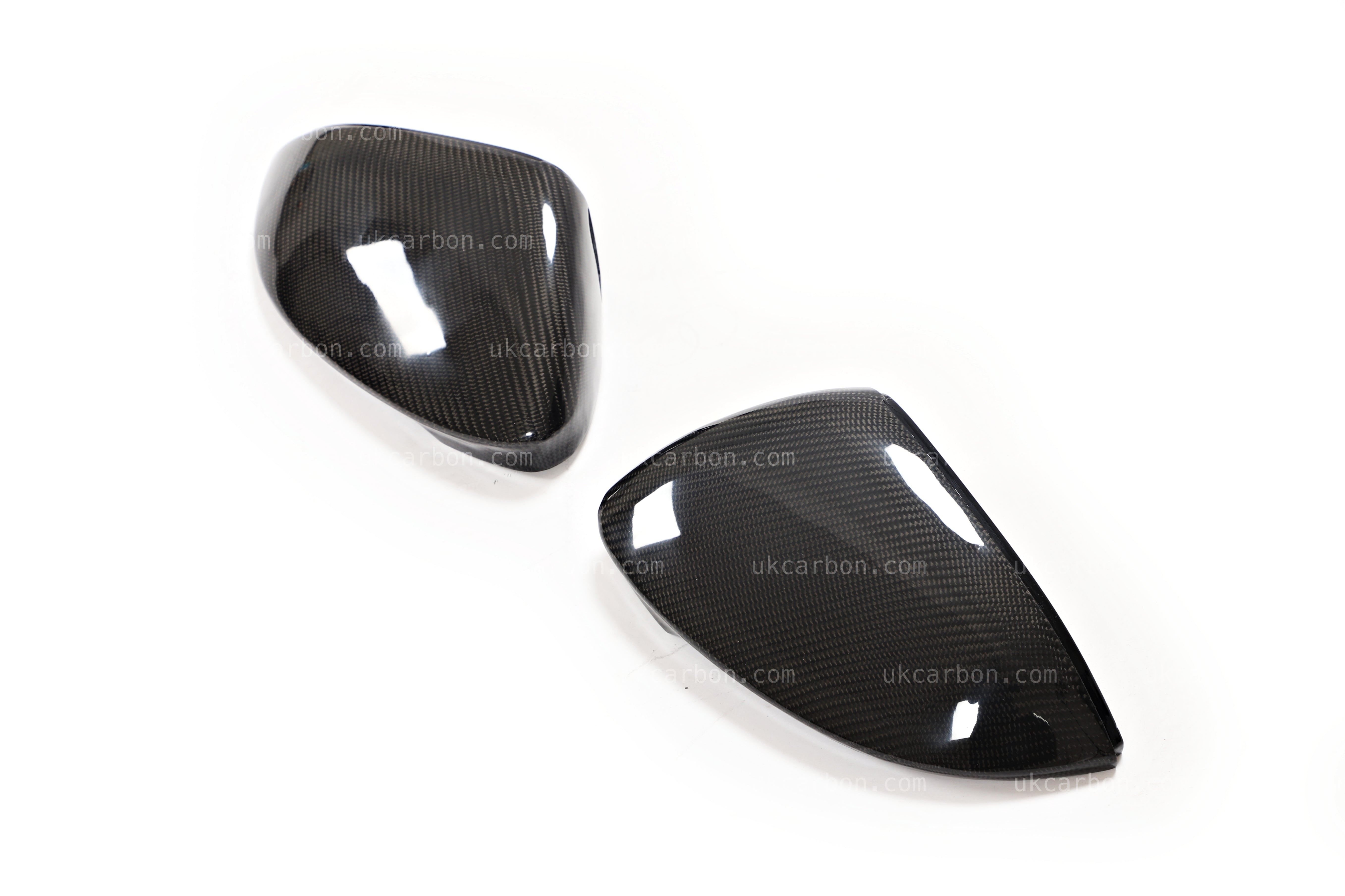 thumbnail image 2 of Real Carbon Fiber Wing Mirror Cover Trim For Maserati GranTurismo GT – Set Of 2 (Left & Right) 2 of 3