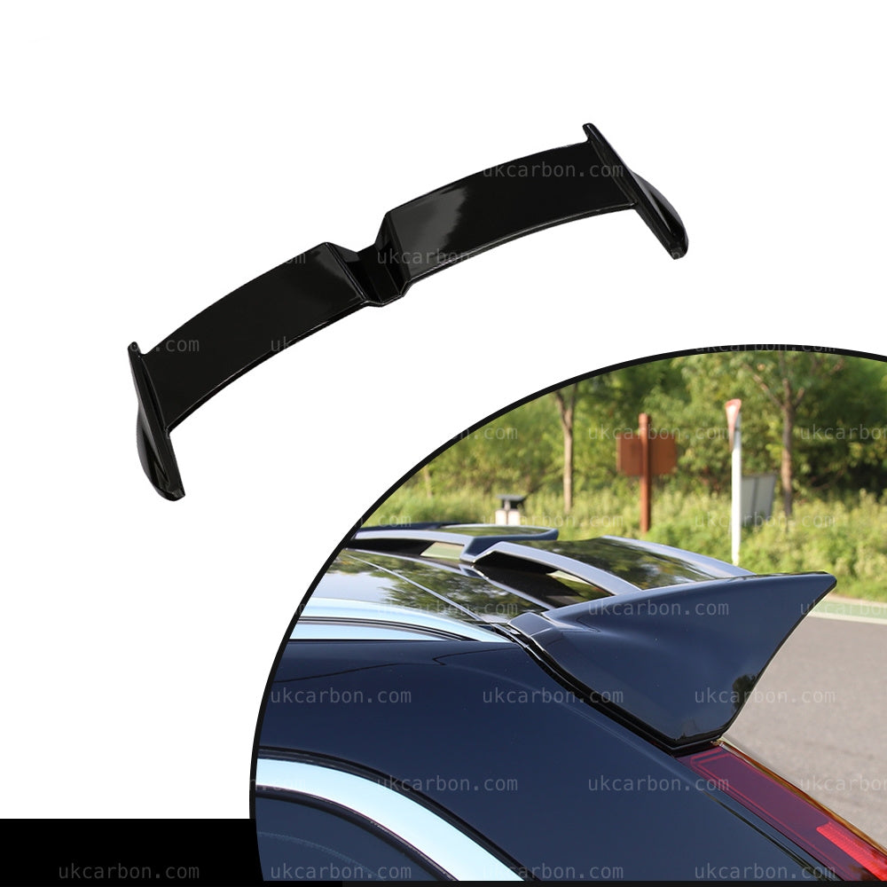 Volvo XC60 Boot Spoiler Gloss Black Rear Lid Lip Kit 2018-2020 by UKCarbon