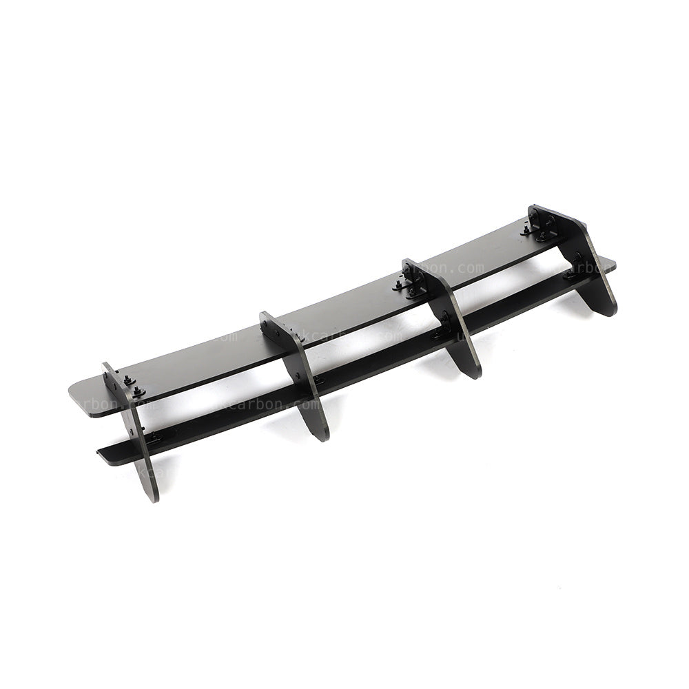 Volkswagen Golf R Diffuser Satin Black Rear Race Bumper VW MK7.5 by UKCarbon