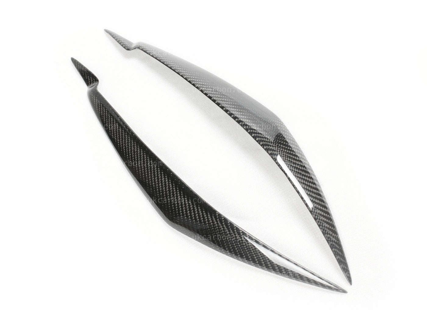 BMW X6 E71 Carbon Fibre Headlight Eyelids Trim M Performance 08-14 by UKCarbon