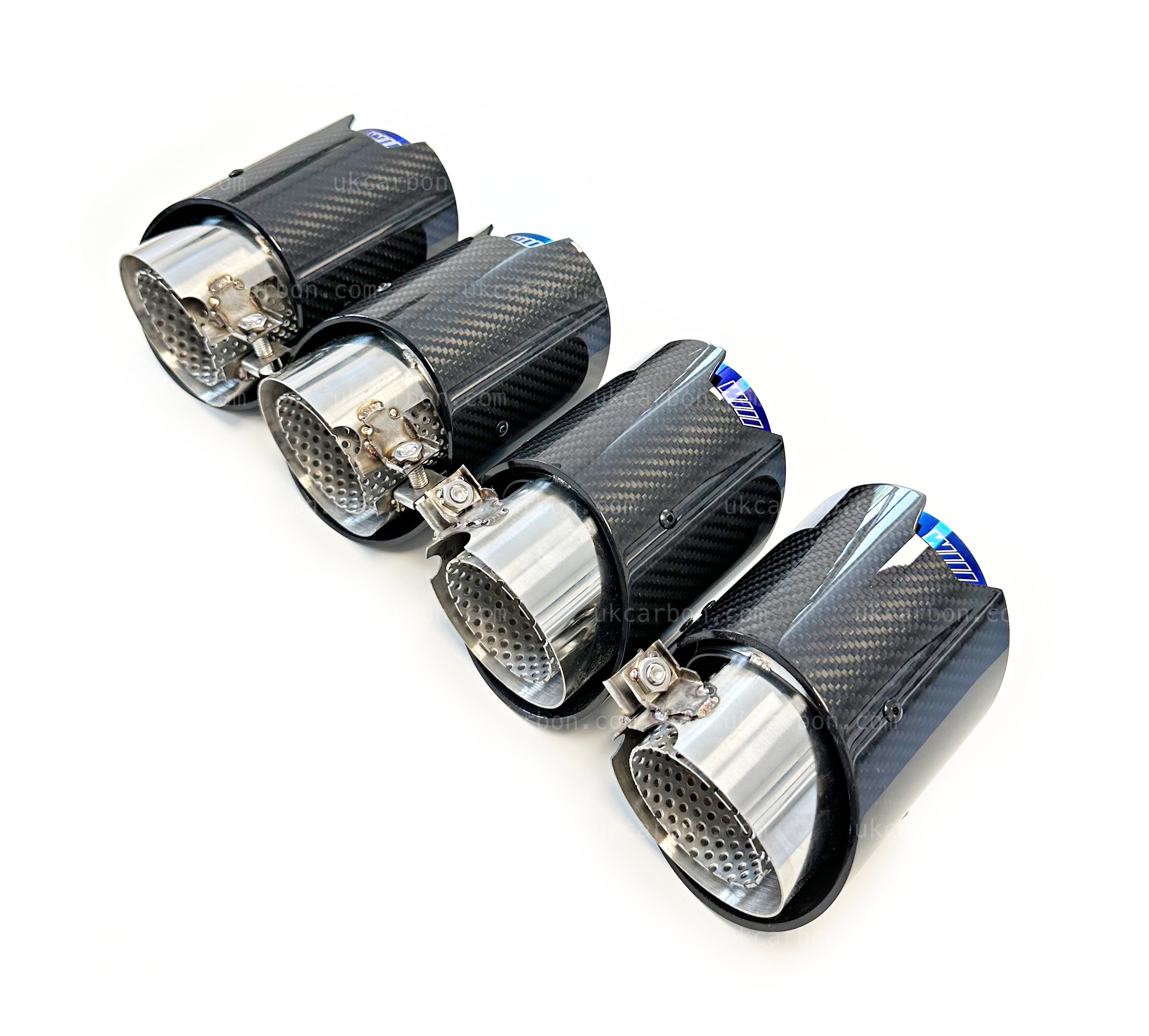 BMW M2 G87 M3 G80 G81 M4 G82 G83 M Performance Carbon Exhaust Tips