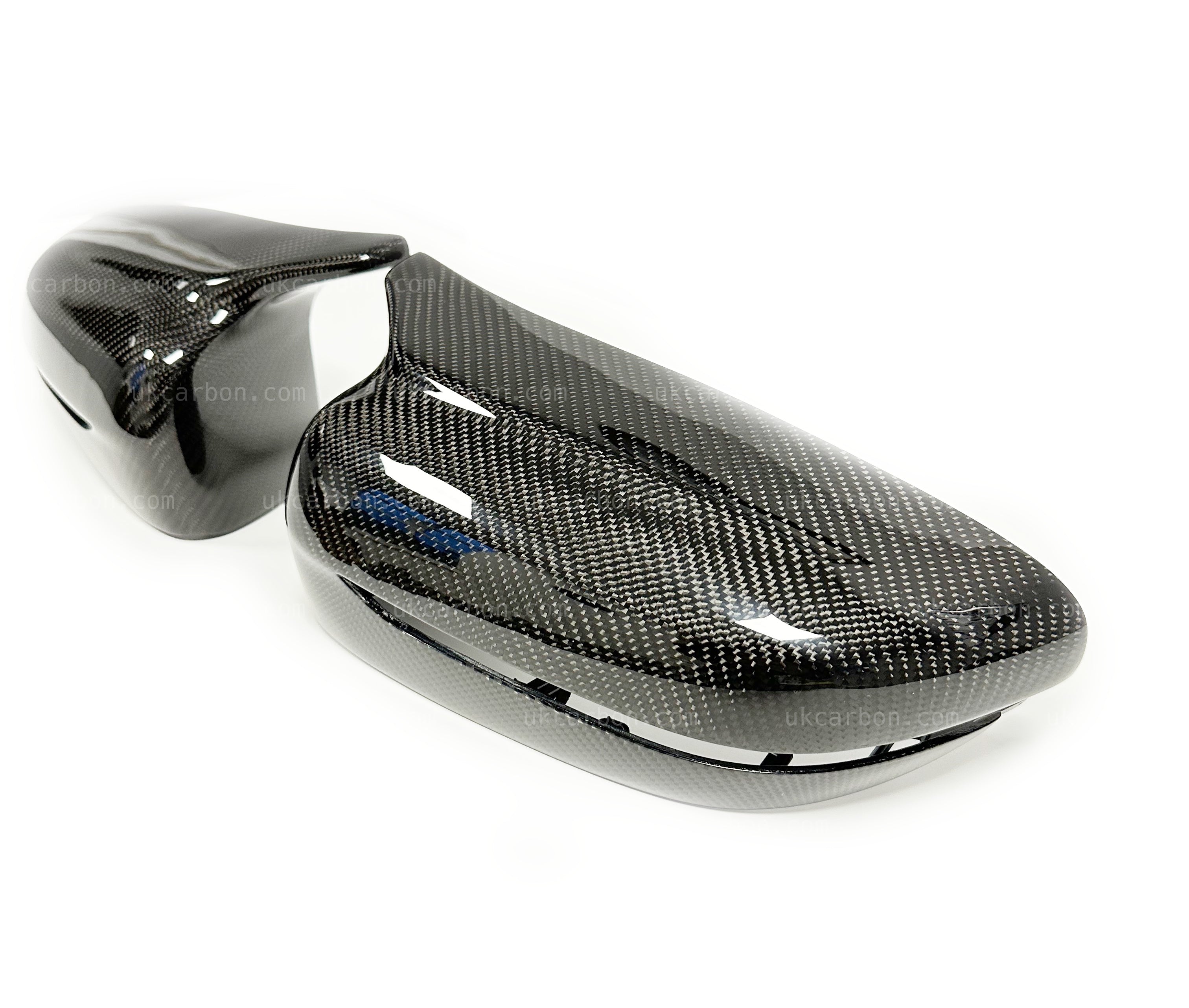 BMW 5 Series Carbon Wing Mirror M Cover Replacements MP Fibre GT G30 by UKCarbon