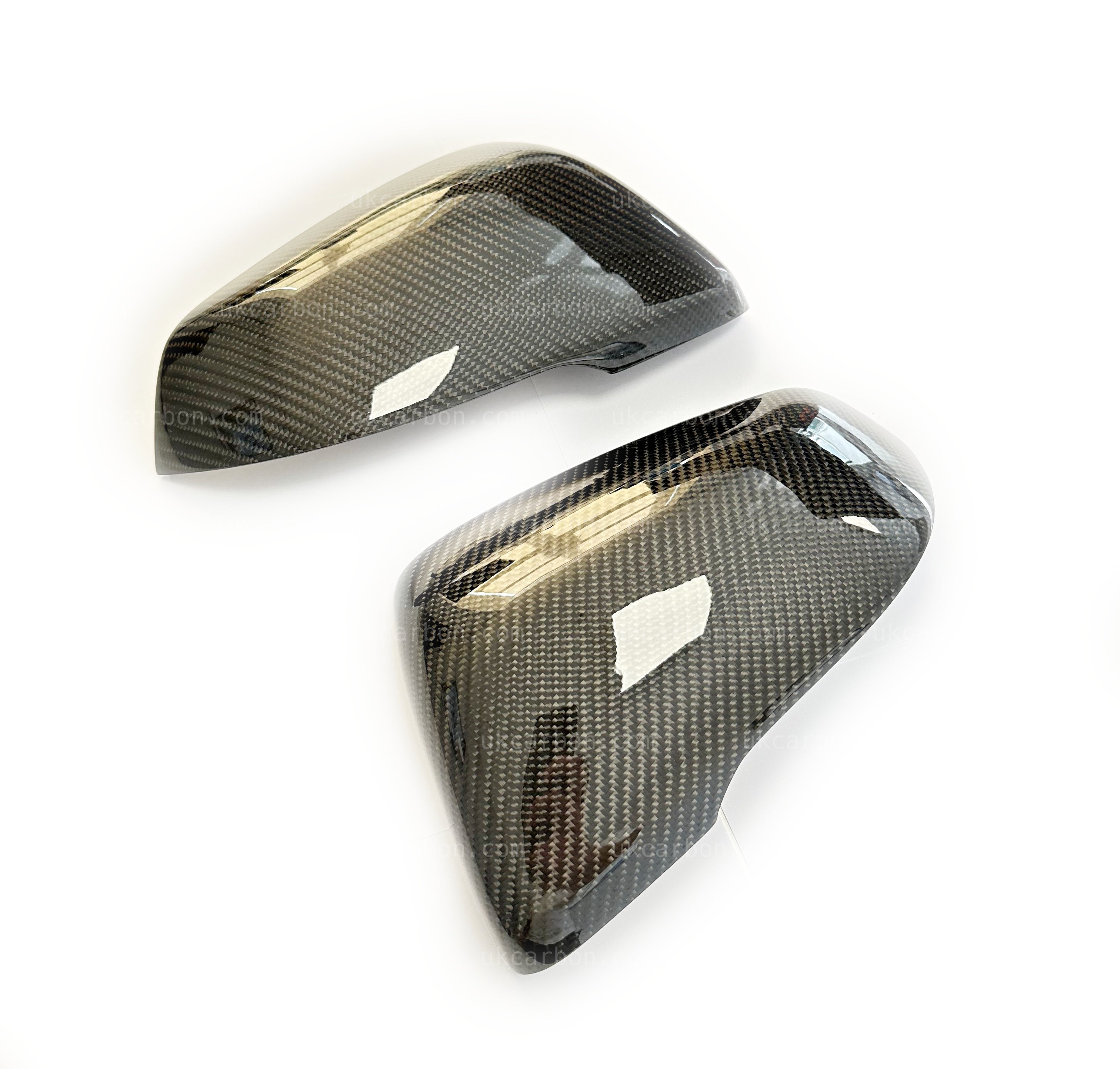 TOYOTA SUPRA Carbon Mirror Fibre Wing Cover Replacements Covers A90 by UKCarbon