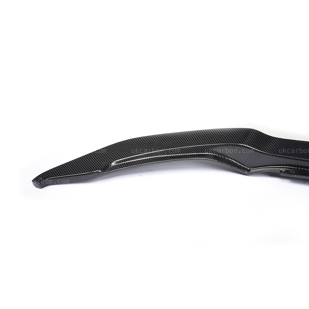 BMW M3 M4 Carbon Fibre V Style Motorsport Splitter Lip F80 F82 F83 by UKCarbon