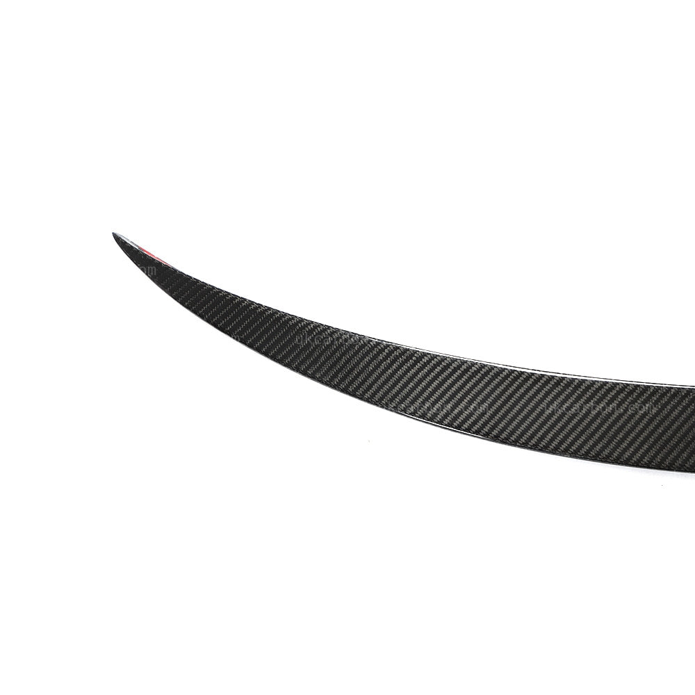 Tesla Model 3 Spoiler Carbon Fibre Boot Spoiler Lip OEM Style 18-21 by UKCarbon