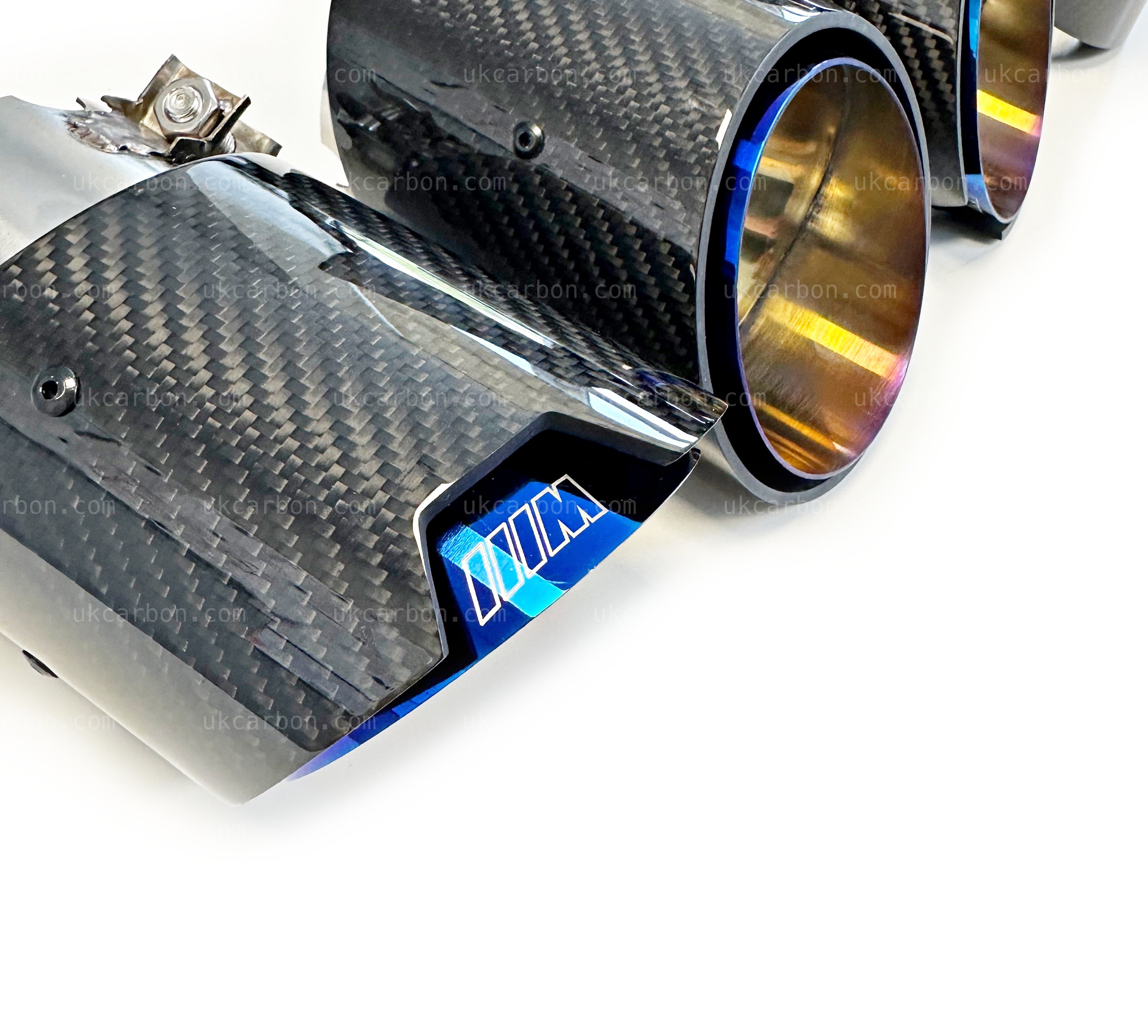 BMW M2 G87 M3 G80 G81 M4 G82 G83 M Performance Carbon Exhaust Tips