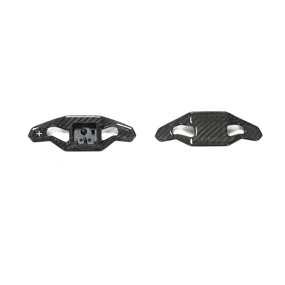 Audi RS3 RS4 RS5 TTRS R8 RS Carbon Paddle Shifts Steering Wheel by UKCarbon