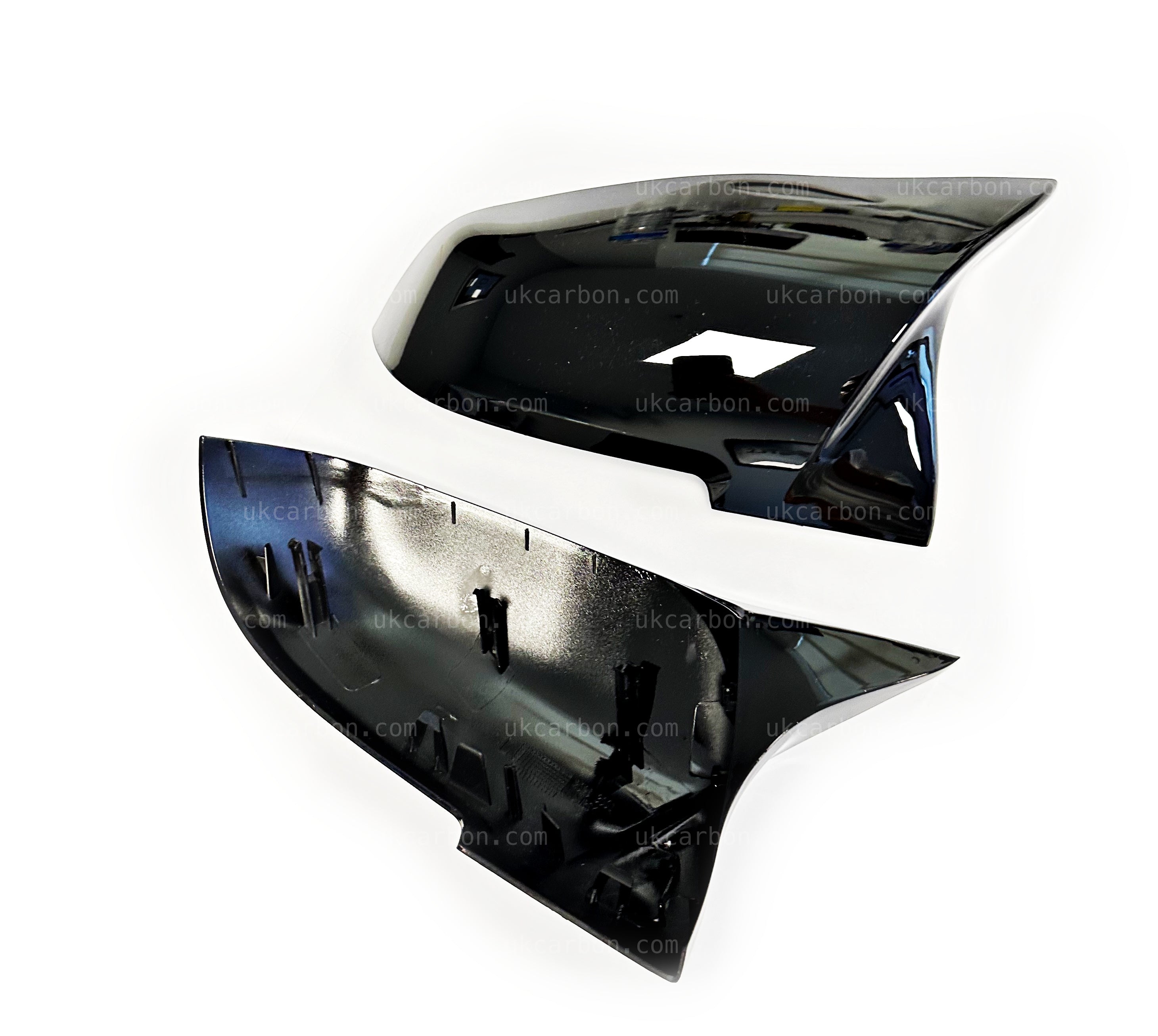 BMW 2 Series Gloss Black M Style Wing Mirror Cover Replacements F22 by UKCarbon