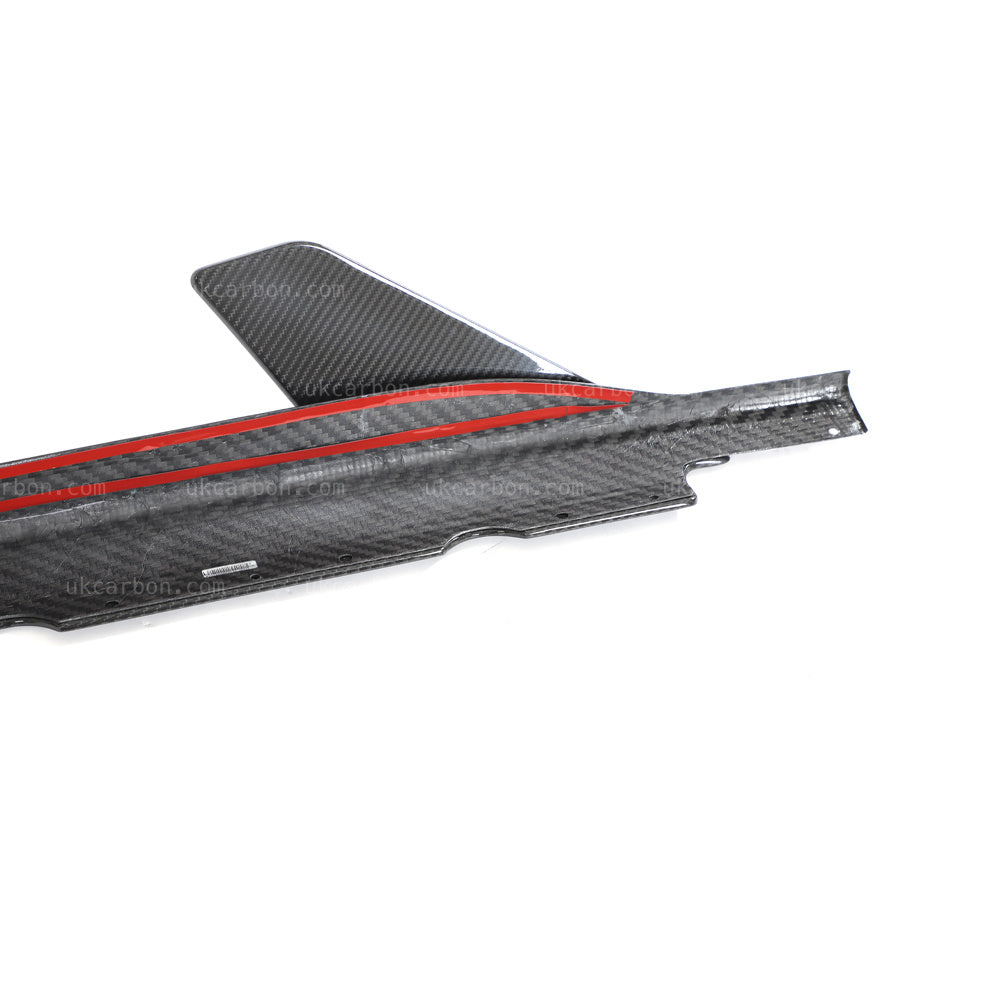 Audi R8 Gen 2 Side Skirts Carbon Fibre Pre Preg