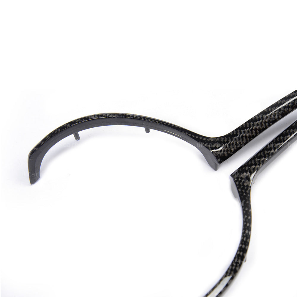 BMW M2 M3 M4 M5 M6 X5M X6M Carbon Fibre Steering Wheel Insert Trim by UKCarbon