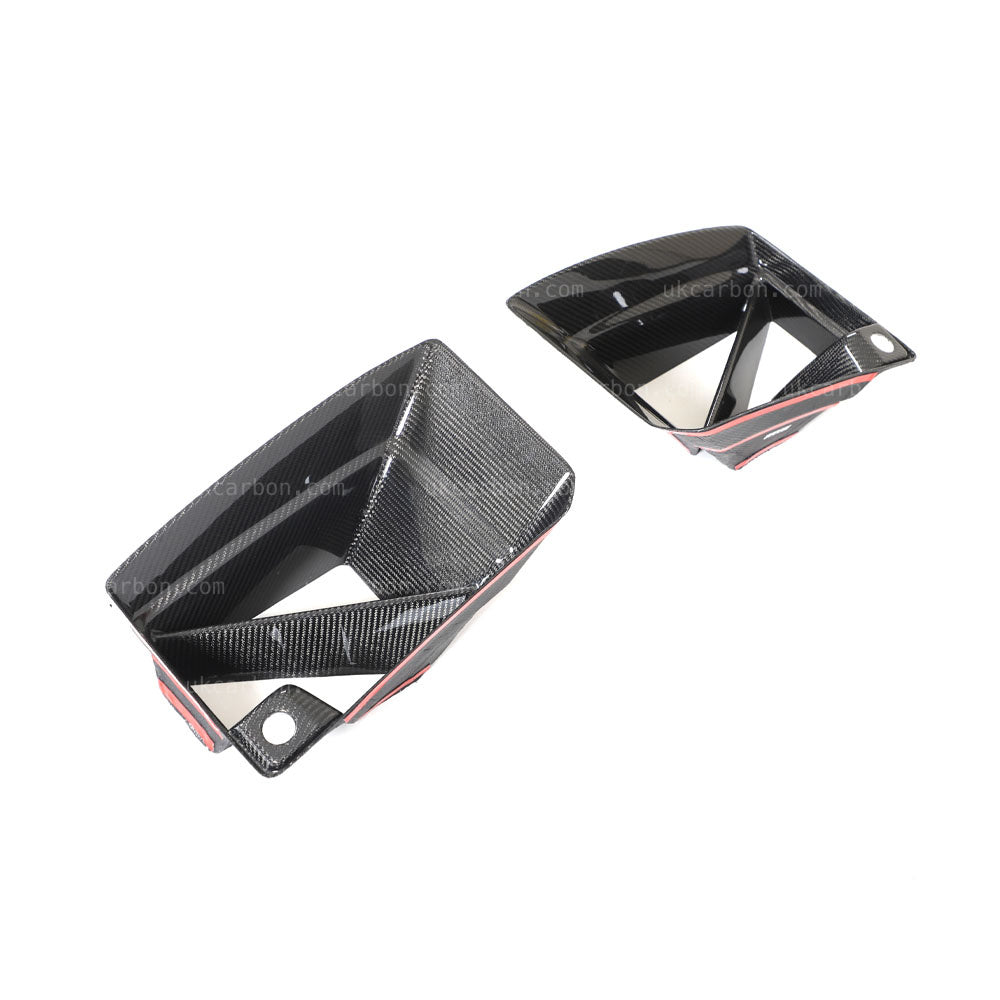 BMW M2 Front Air Duct Inserts G87 Real Carbon Fibre Bumper Kit