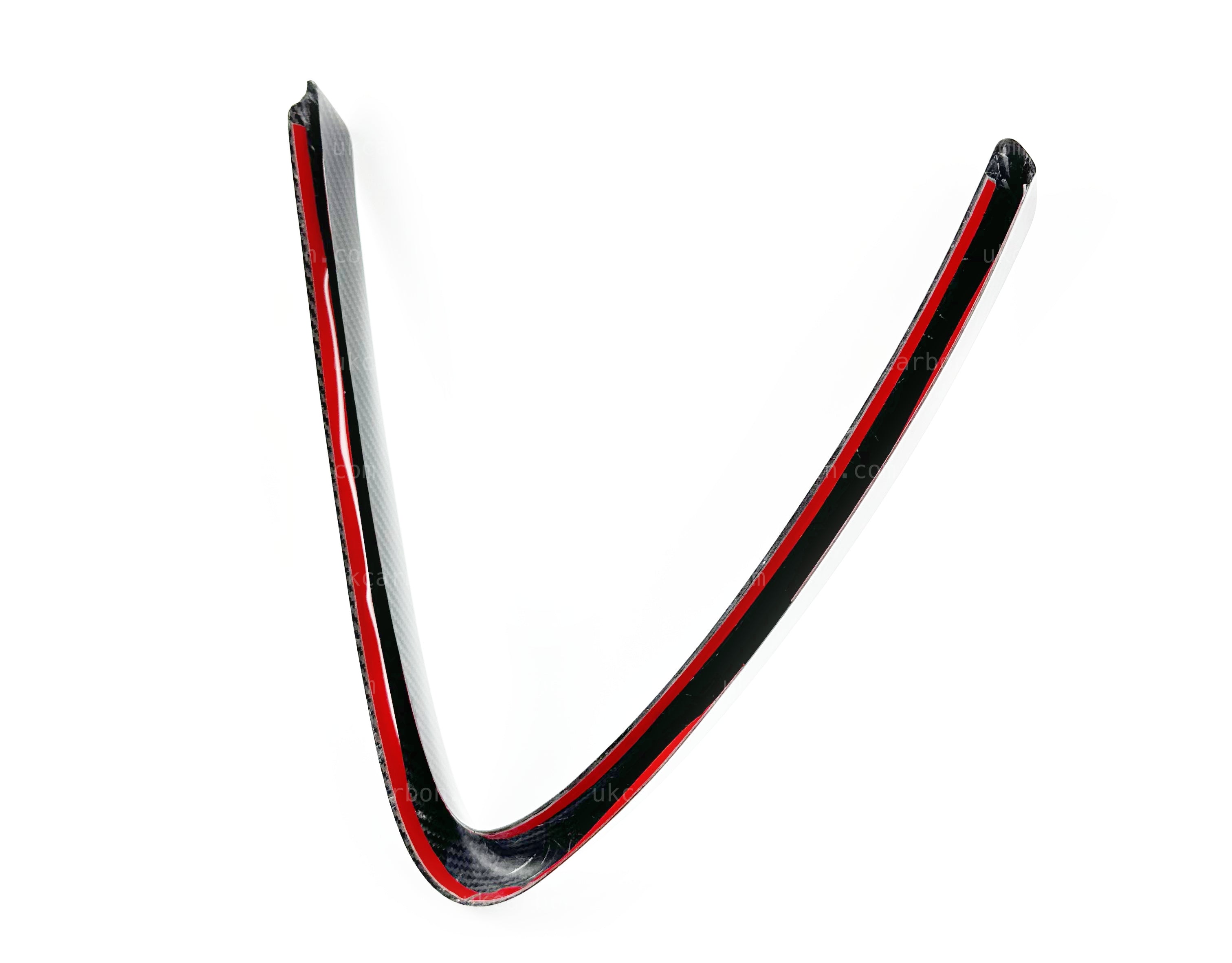 Alfa Romeo Giulia Quadrifoglio Carbon Fibre V Shield Cover by UKCarbon