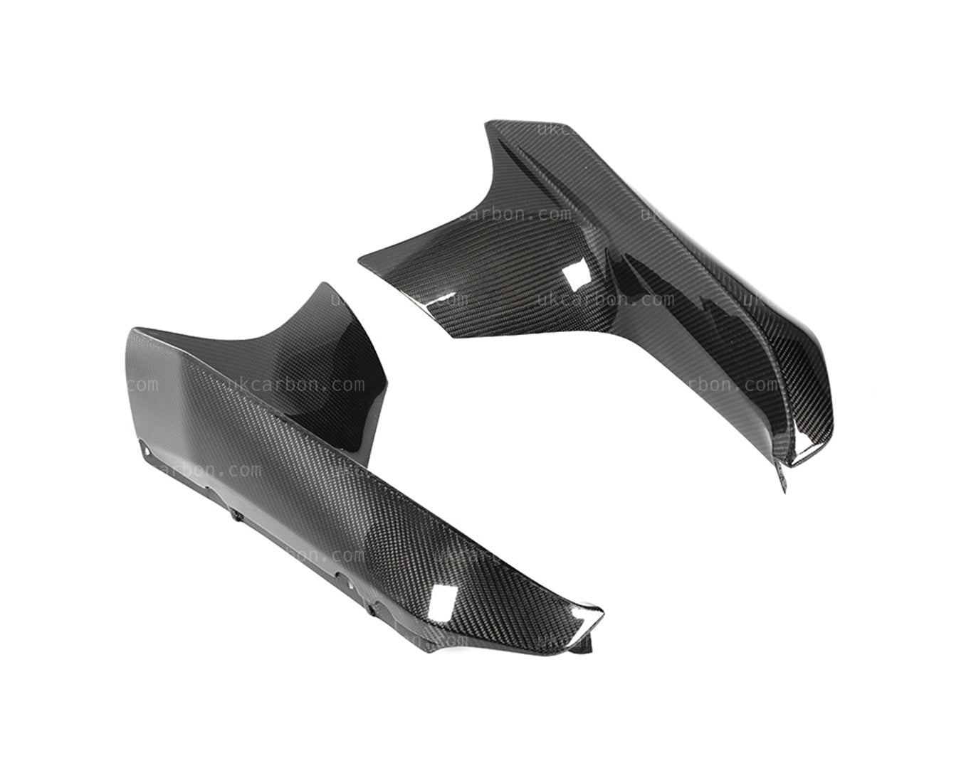 BMW M5 Carbon Splitter Trim M Performance Body Kit Front Fibre F90 by UKCarbon