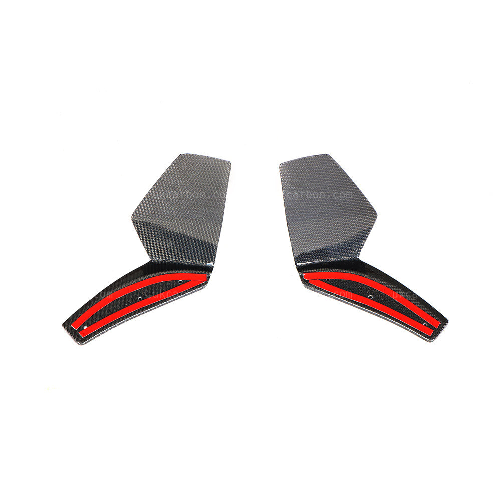 BMW X5 M Sport Carbon Fibre Front Bumper Vent Insert Splitter G05 by UKCarbon