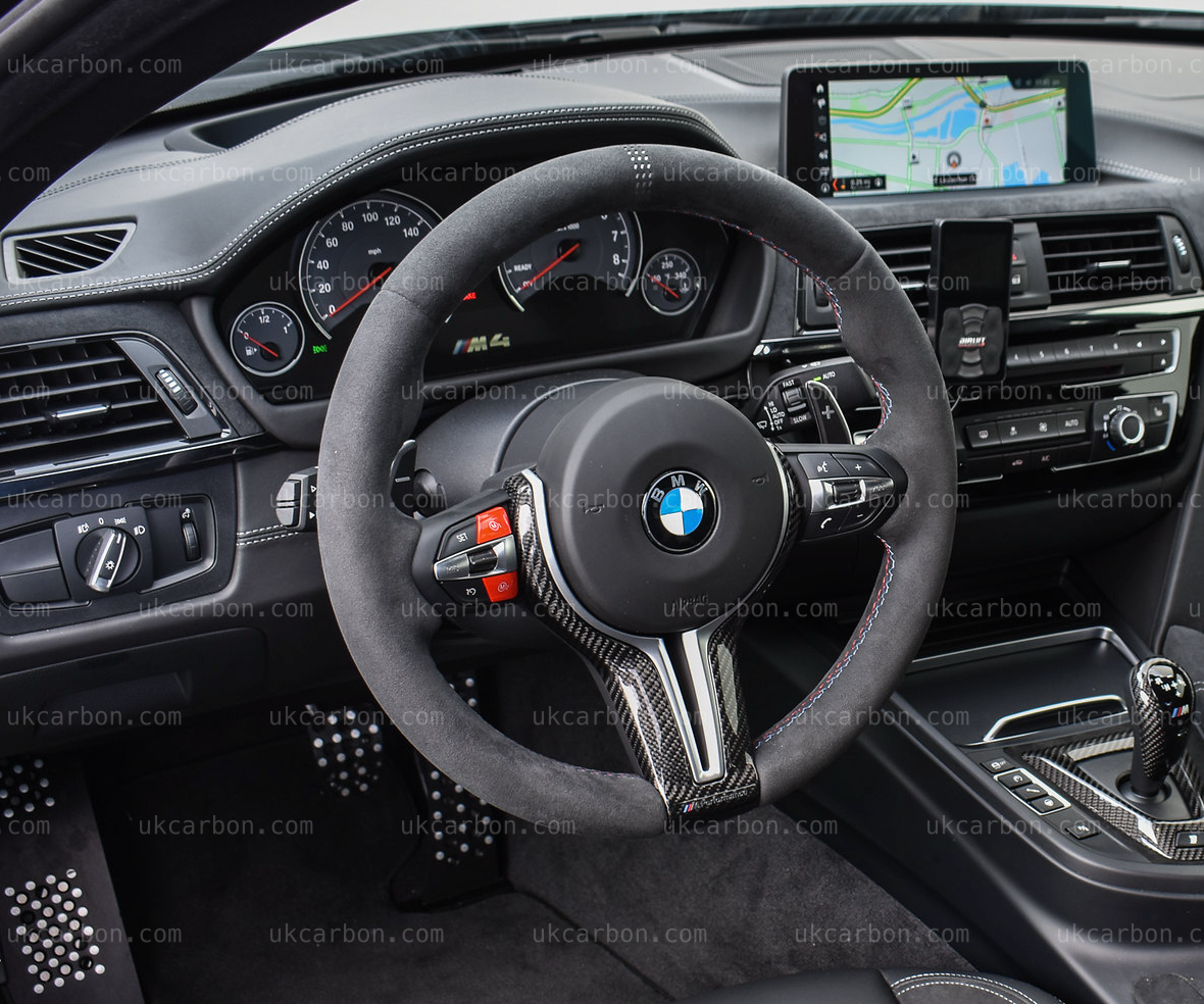 BMW M2 M3 M4 Carbon Steering Wheel Fibre M Performance F87 F80 F82 by UKCarbon