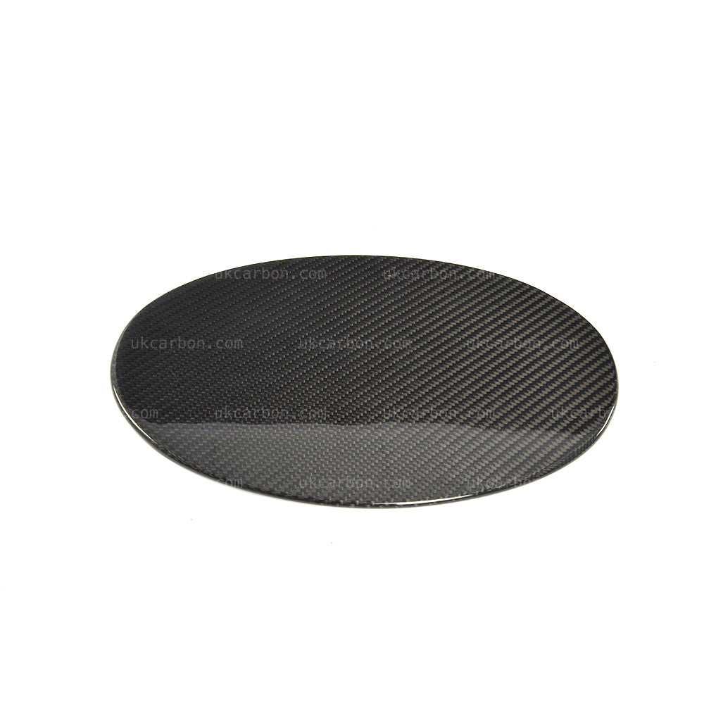 Alfa Romeo Giulia Carbon Fuel Tank Cover Cap Stick On Insert by UKCarbon
