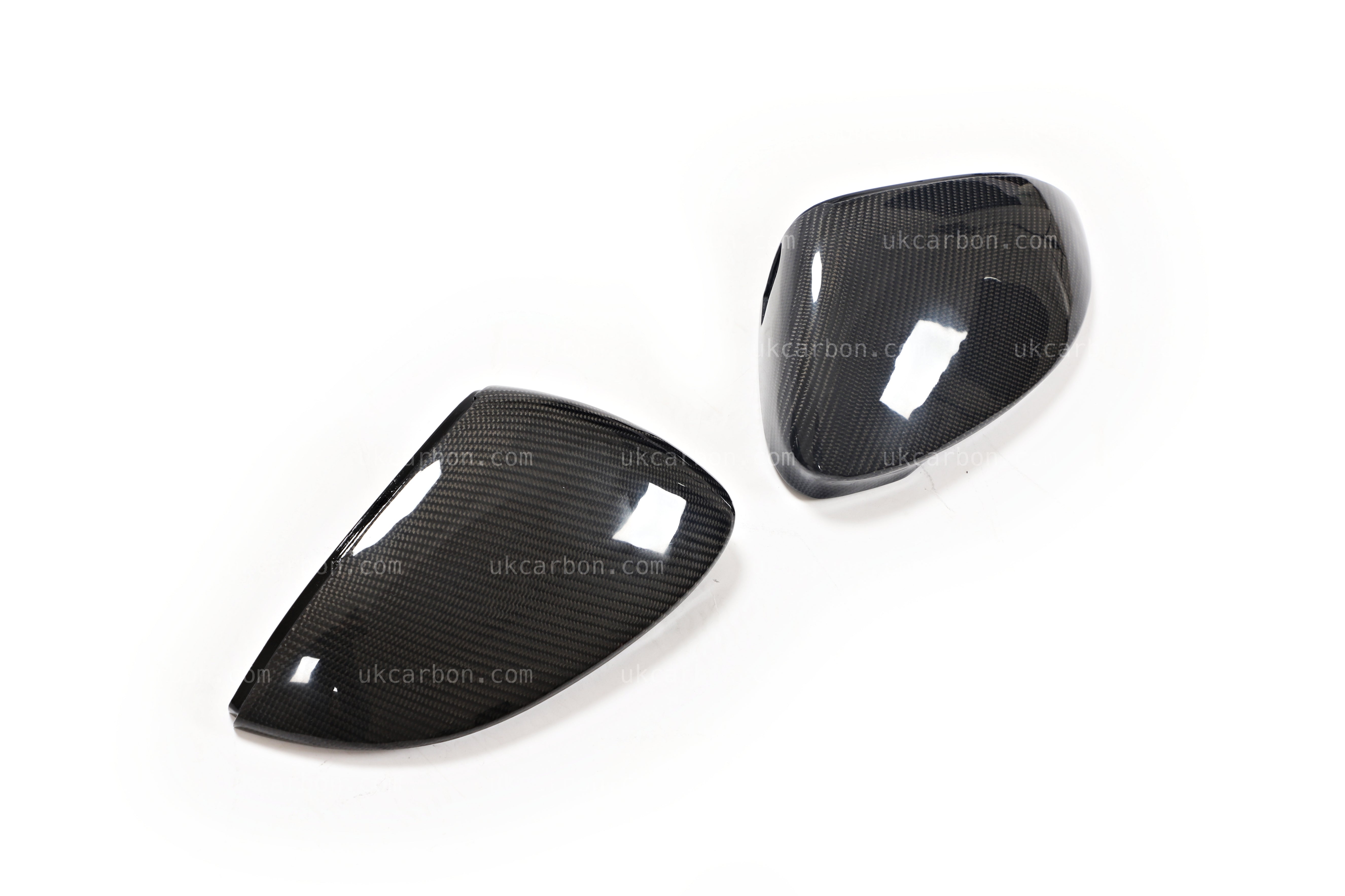 Volkswagen Golf GTI R Carbon Fibre Wing Mirror Cover Lane Assist MK8 by UKCarbon