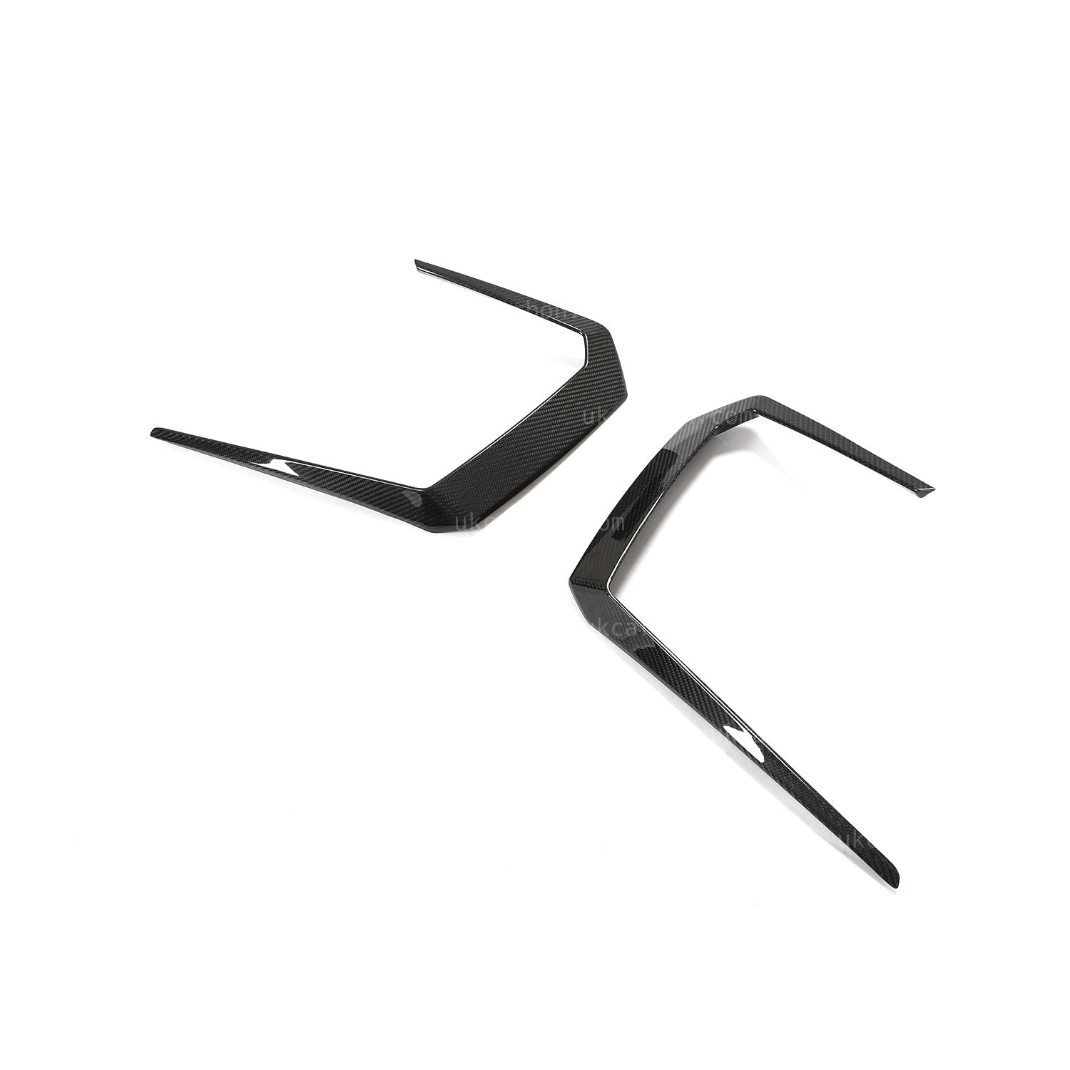 Lamborghini Urus Carbon Fibre Front Bumper Splitter Fender Trim Kit by UKCarbon
