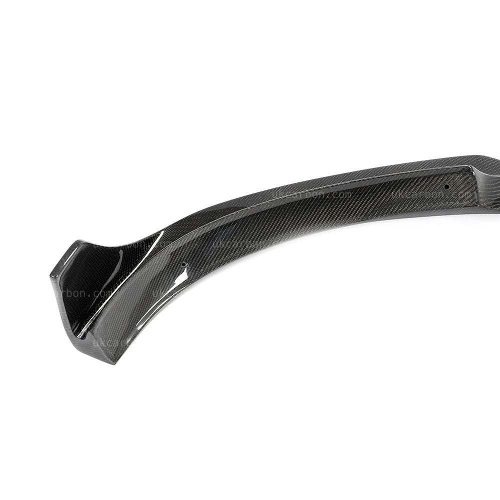 Tesla Model 3 Splitter Carbon Fibre Front Bumper Body Kit 2016-2021 by UKCarbon