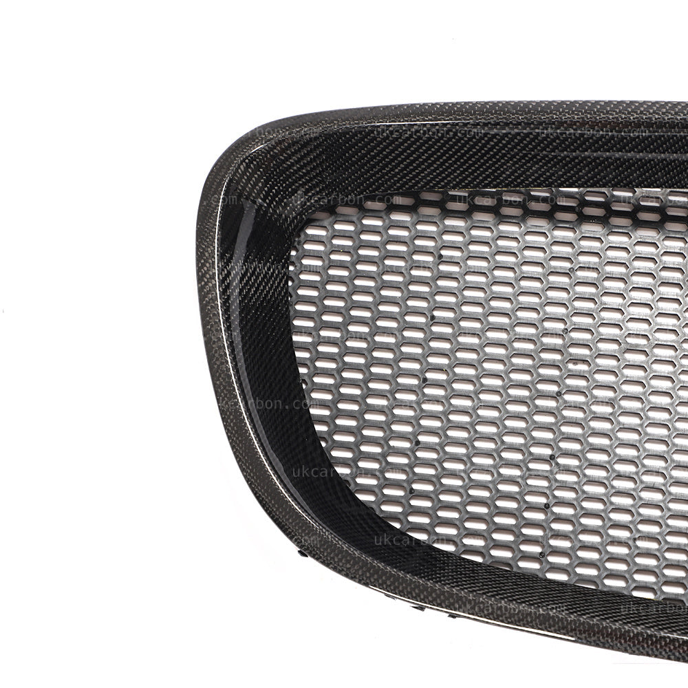 Jaguar F Type Carbon Grille Project 7 Style Front Mesh Fibre by UKCarbon