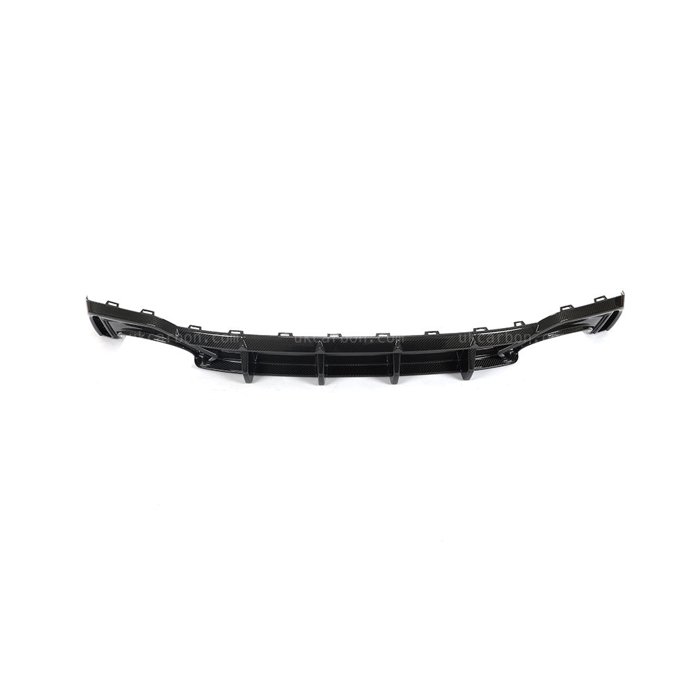 Audi RS6 Diffuser Pre Preg Carbon Fibre C8 2018 + Rear Bumper Kit by UKCarbon