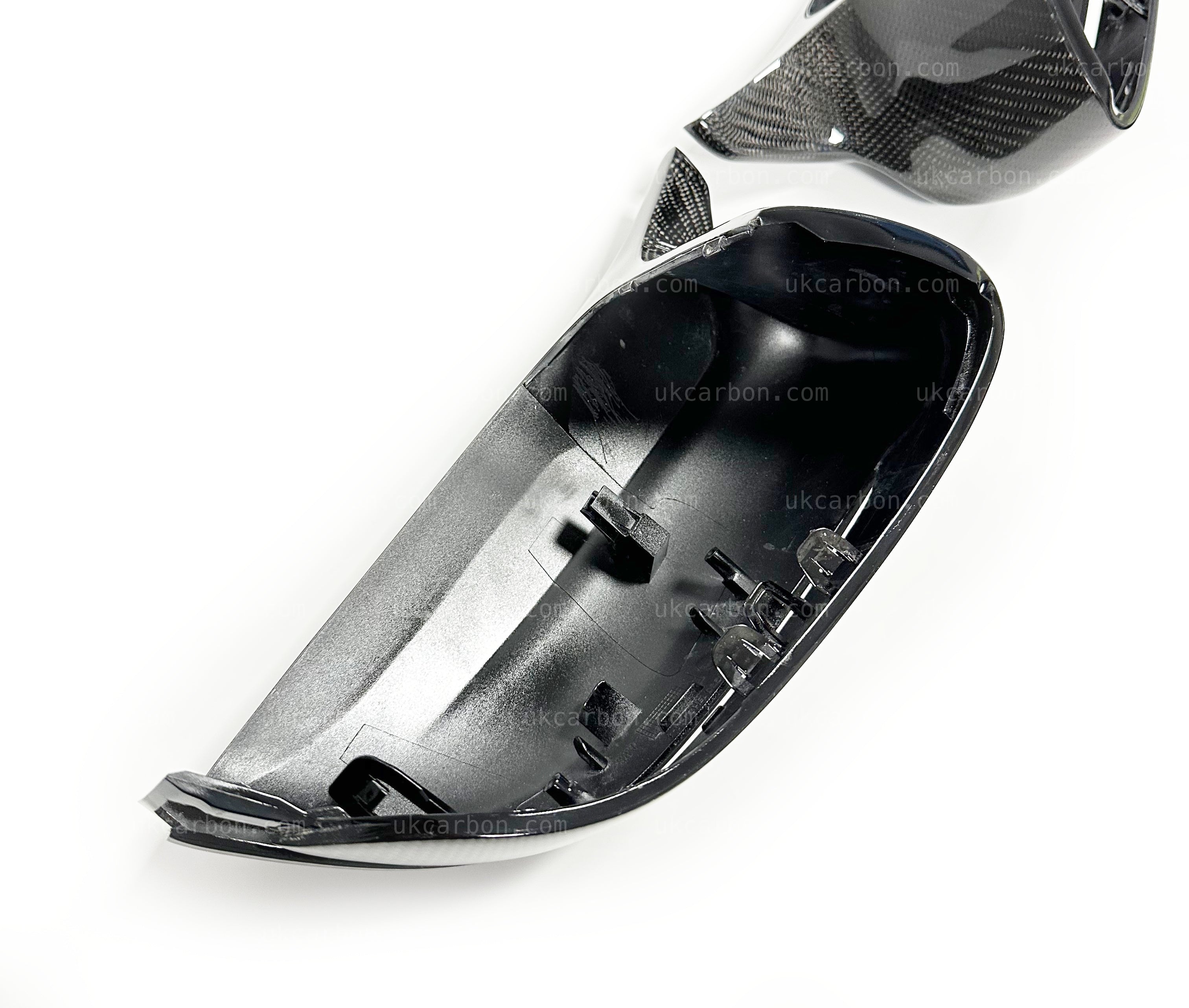 BMW 5 Series Carbon Wing Mirror M Cover Replacements MP Fibre GT G30 by UKCarbon