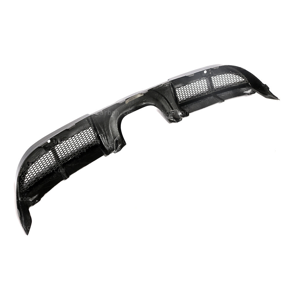Porsche 718 Diffuser Carbon FIbre Cayman Boxster 16-18 by UKCarbon
