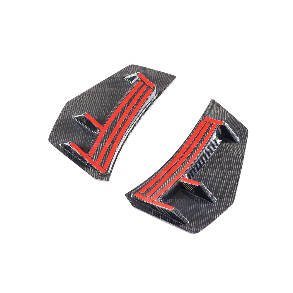 Audi R8 Rear Carbon Fibre Bumper Trim Diffuser Performance Style