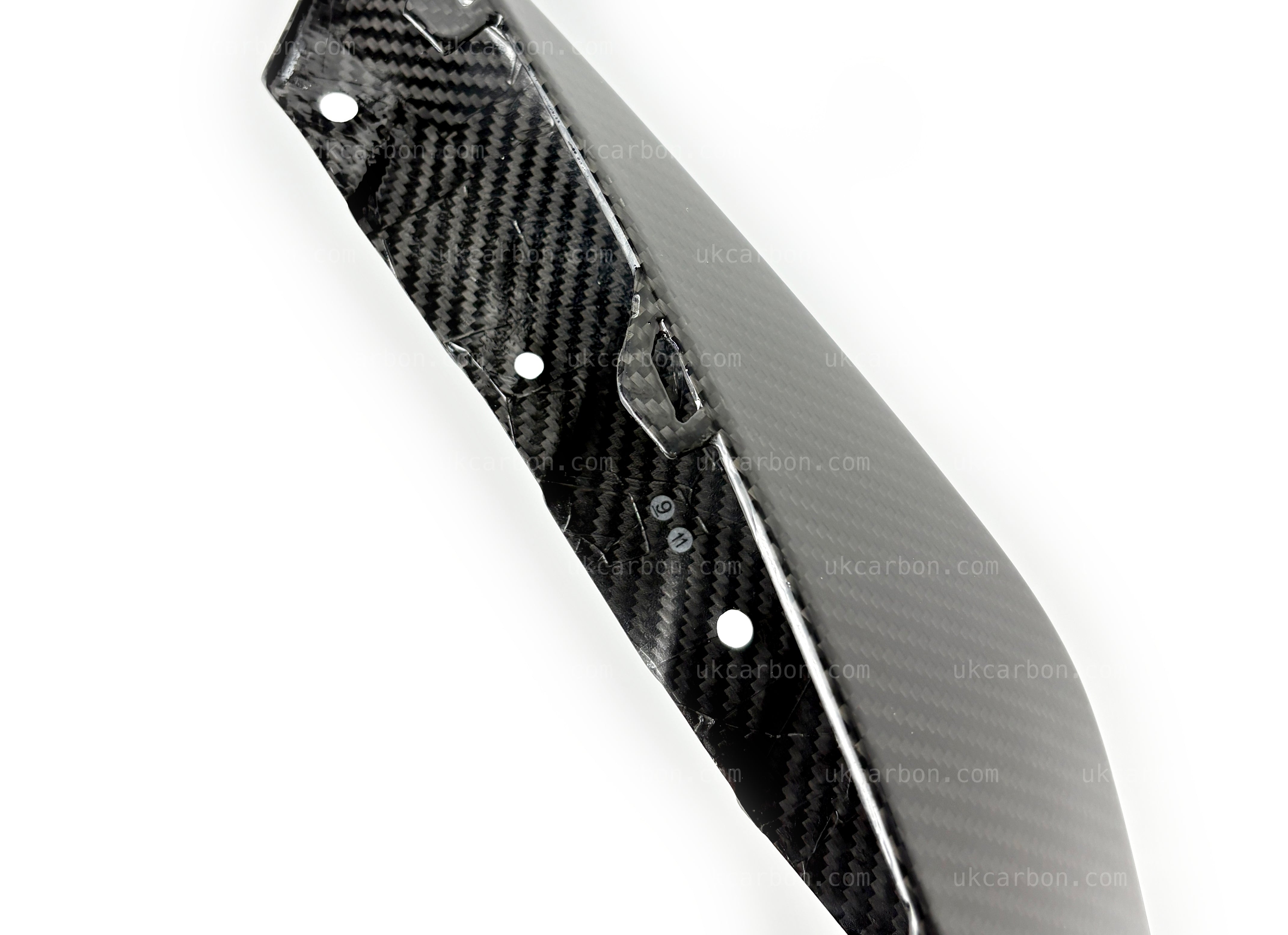 BMW M3 M4 Front Bumper Corner Splitter Pre Preg Carbon Fibre G80 G82