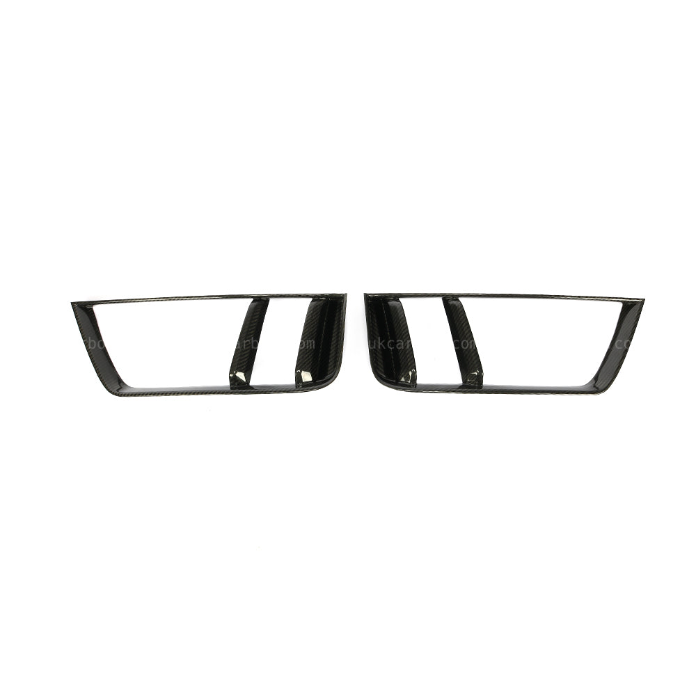 Audi R8 Rear Carbon Fibre Pre Preg Bumper Grille Intake Insert