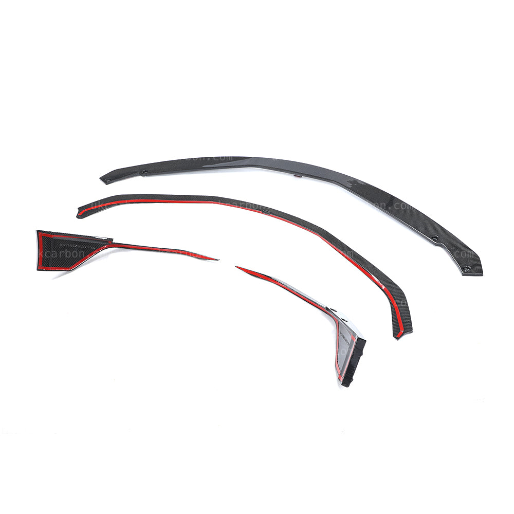 Toyota Supra Splitter Carbon Fibre Front Lip Kit A90 2019+ by UKCarbon