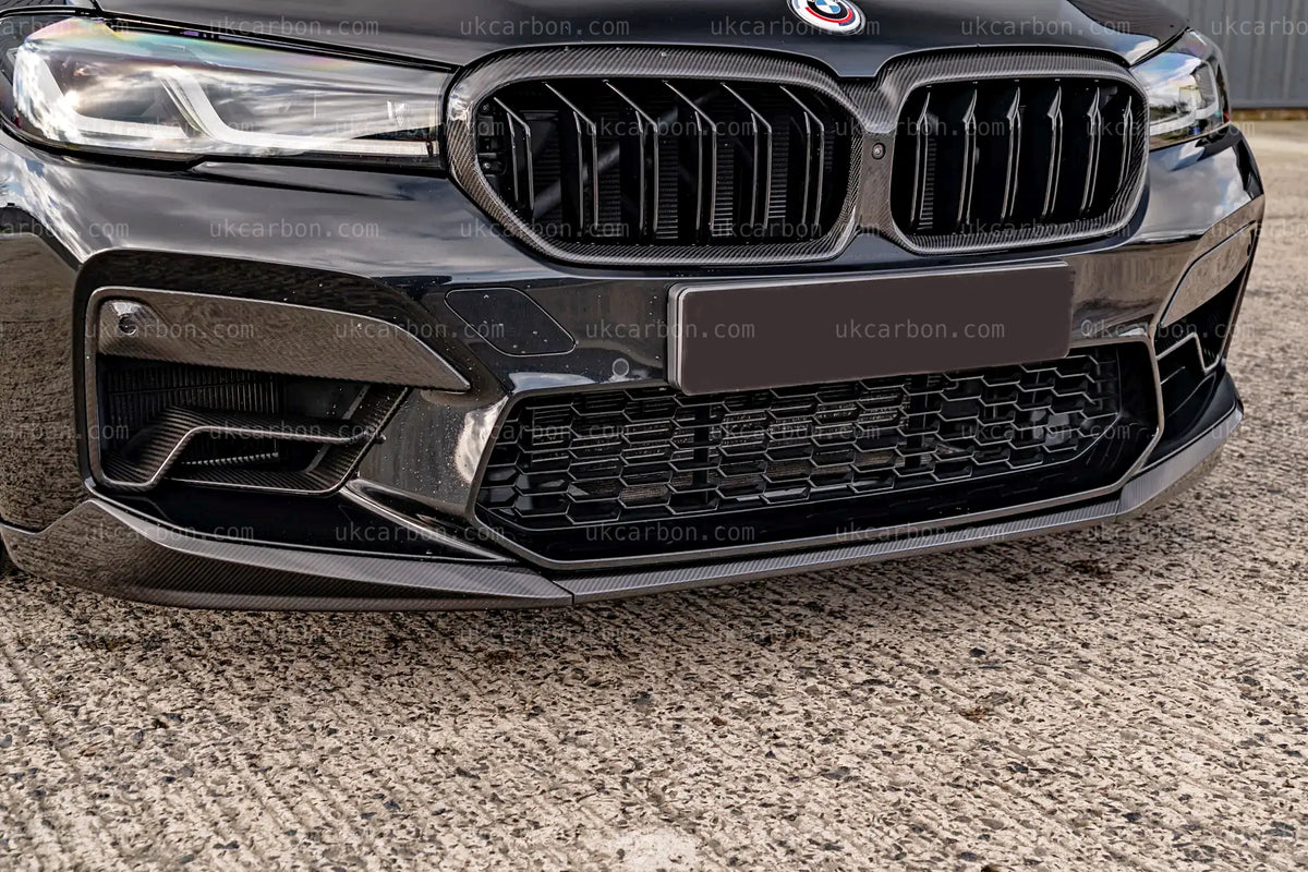 BMW M5 LCI Pre Preg Carbon Fibre Front Bumper Insert