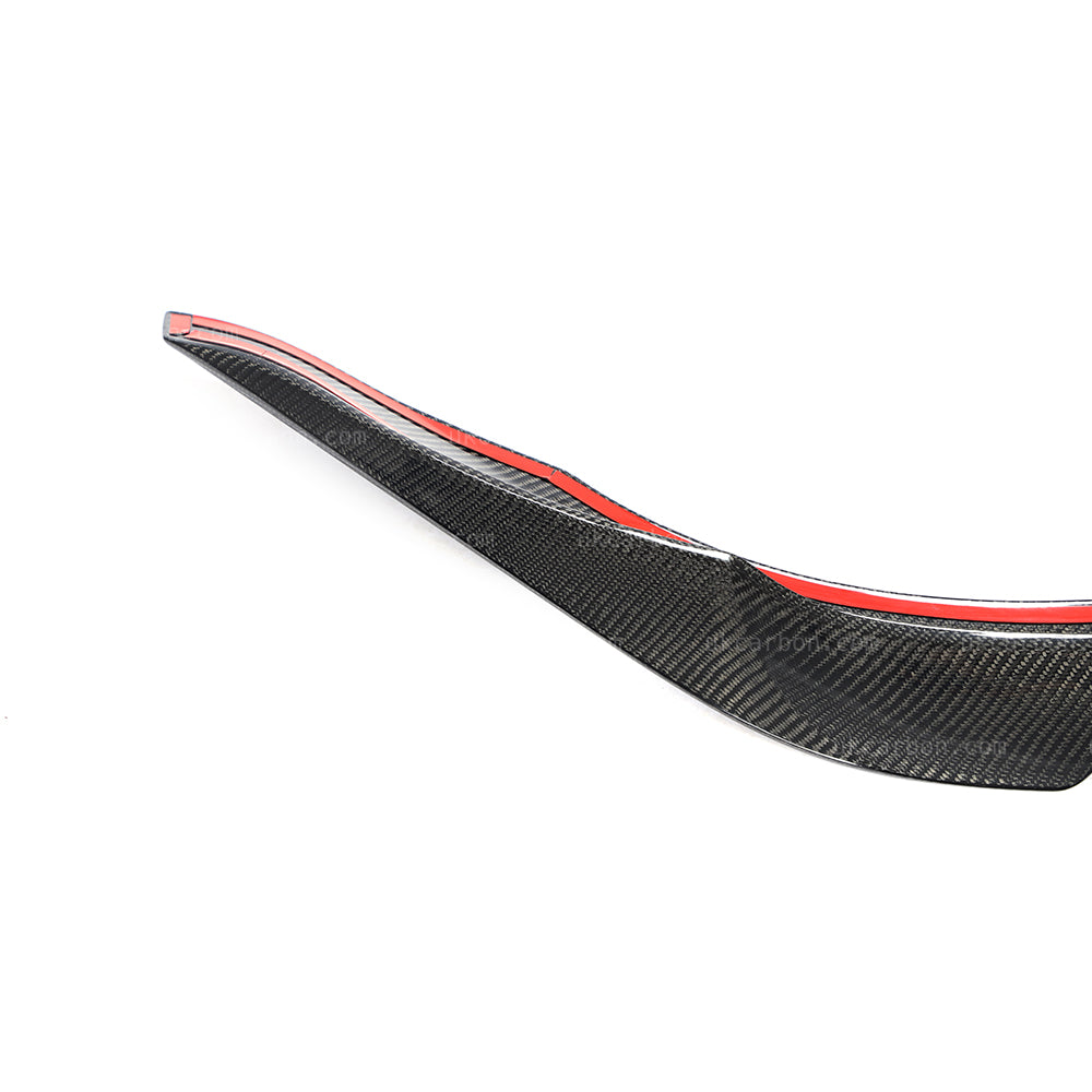Toyota Supra Spoiler Carbon Fibre A90 2019+ Rear Boot Wing Lip Kit by UKCarbon