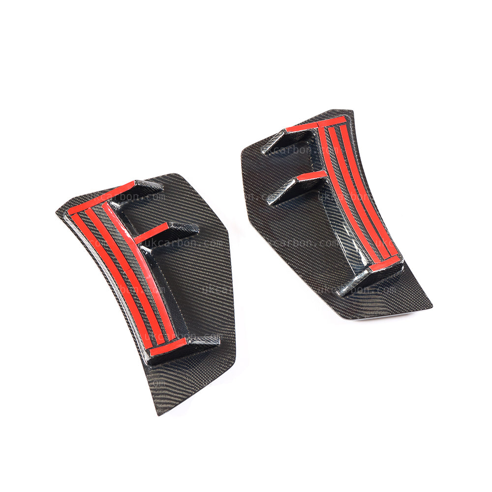 Audi R8 Rear Carbon Fibre Bumper Trim Diffuser Performance Style