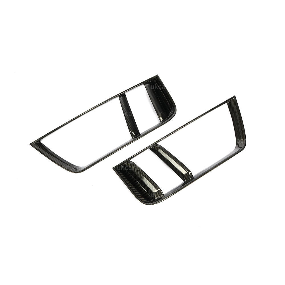 Audi R8 Rear Carbon Fibre Pre Preg Bumper Grille Intake Insert