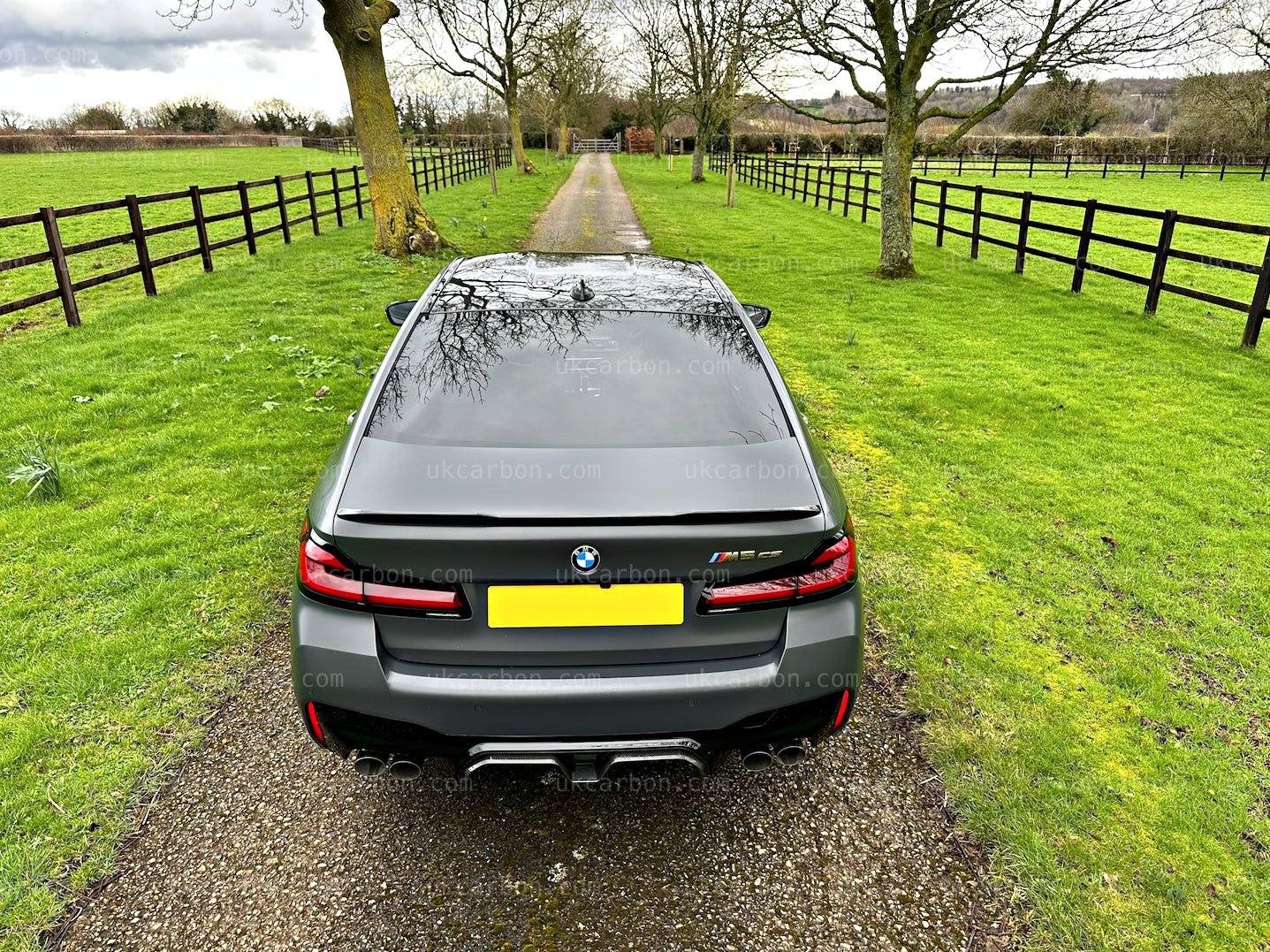 BMW M5 F90 CS Style Pre Preg Carbon Fibre Diffuser