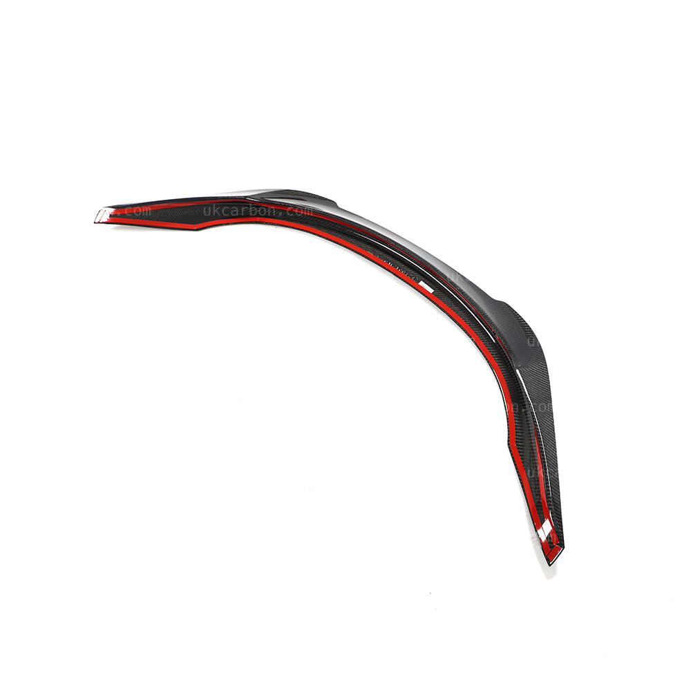 Toyota Supra Spoiler Carbon Fibre A90 2019+ Rear Boot Wing Lip Kit by UKCarbon