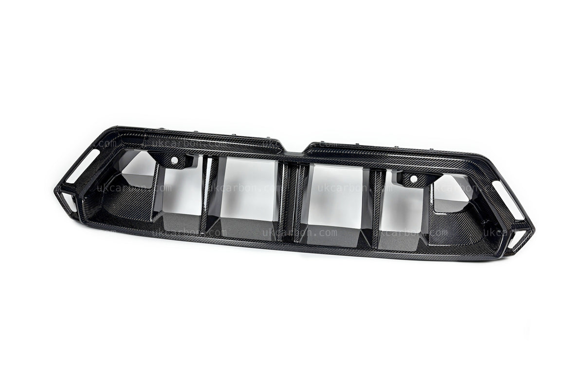 BMW M5 G90 G99 Carbon Fibre Lower Grille Bumper Trim Insert