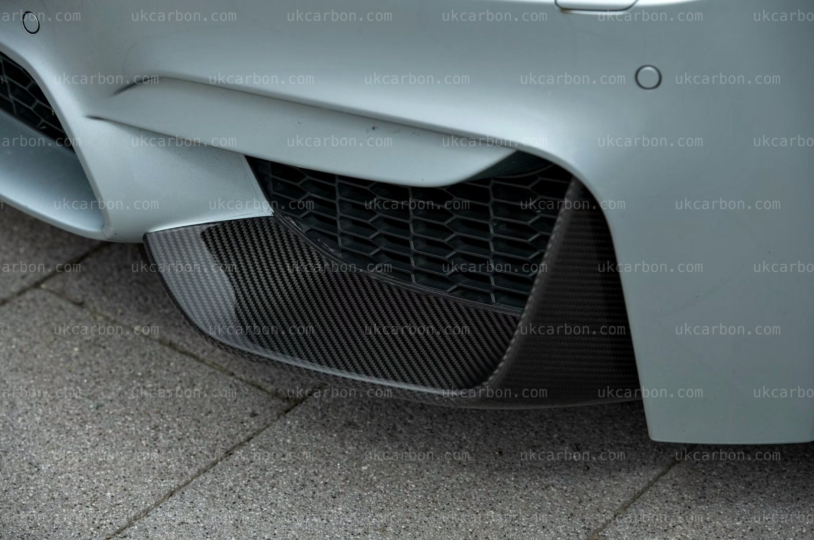 BMW M3 M4 Front Bumper Insert Splitter Pre Preg Carbon Fibre F80 F82