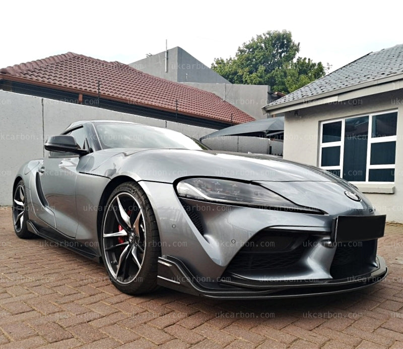 Toyota Supra Splitter Carbon Fibre Front Lip Kit A90 2019+ by UKCarbon