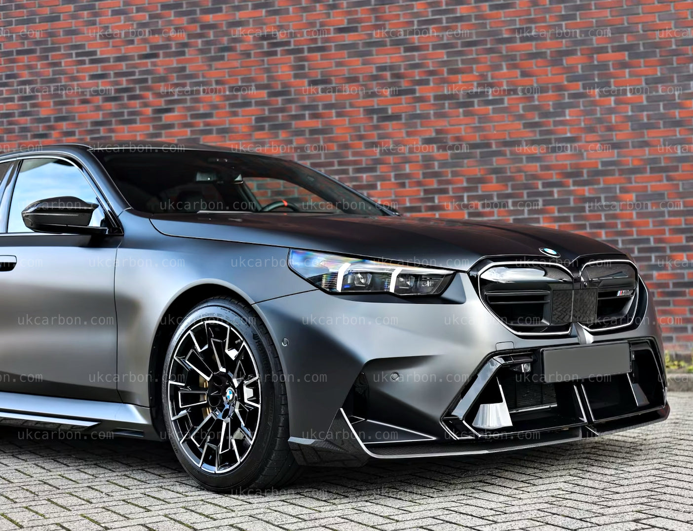 BMW M5 Splitter Pre Preg G90 G99 M Performance Style Front Bumper Lip Kit