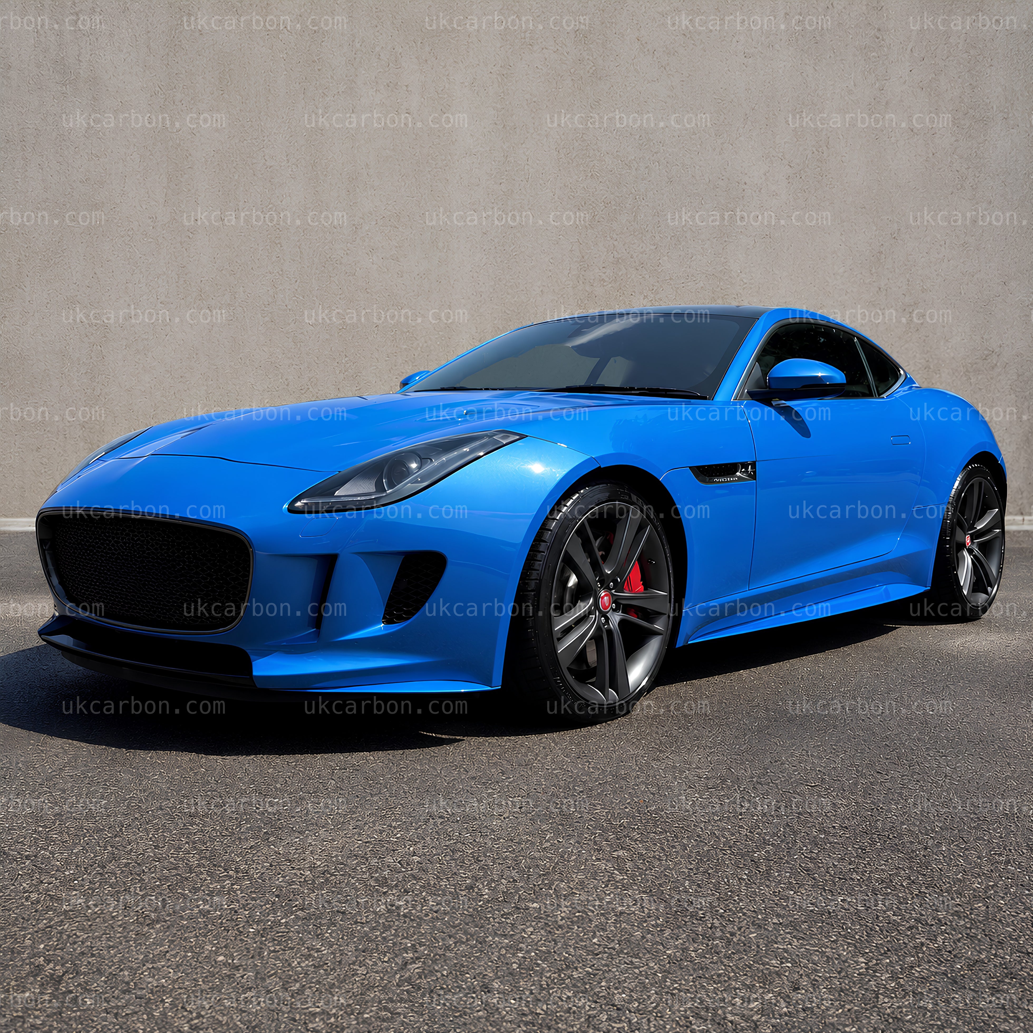 Jaguar F Type Carbon Fibre Grille Project 7 Style Front Mesh
