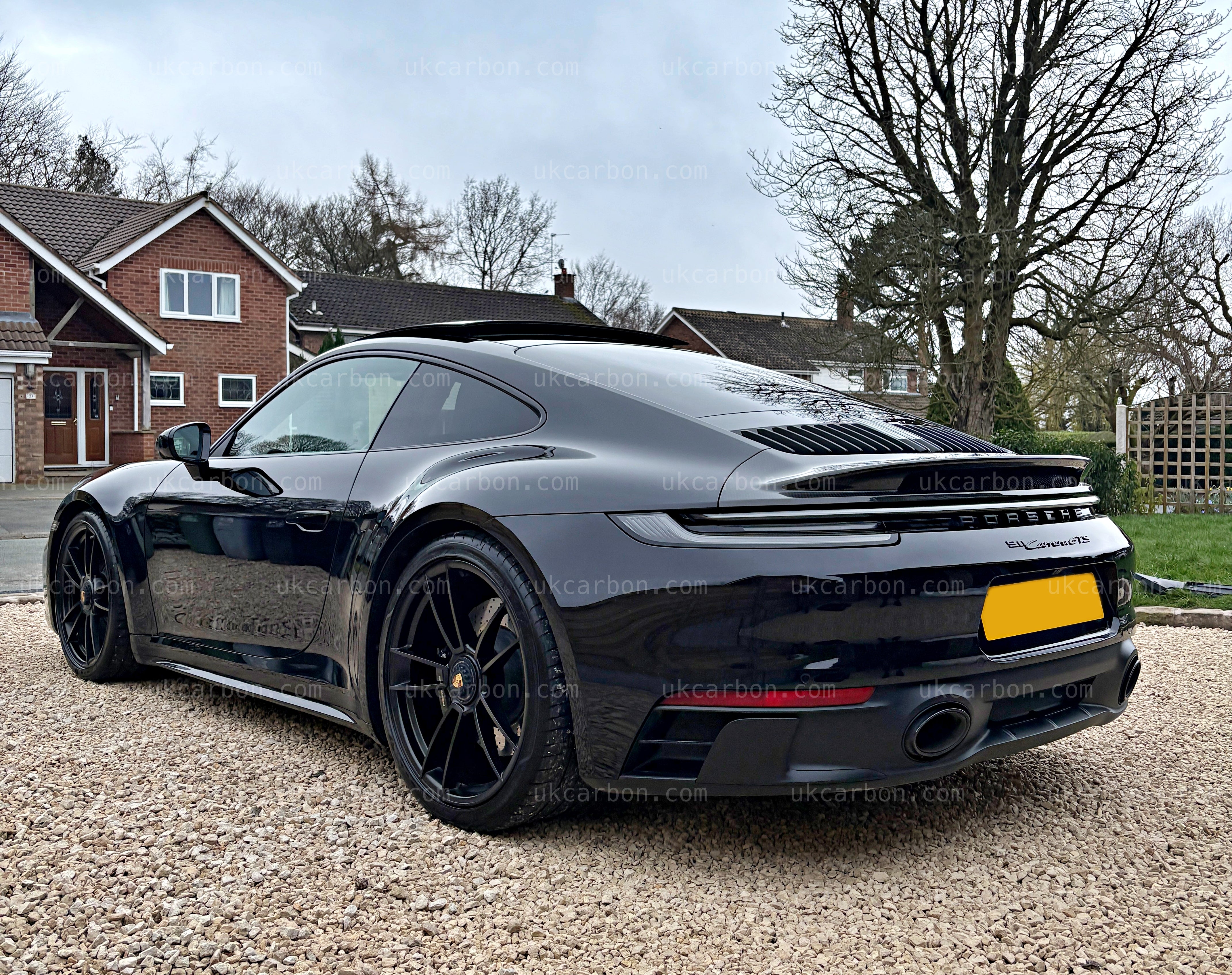 Porsche 911 992 Spoiler Ducktail Dry Carbon Fibre Rear Wing Lip