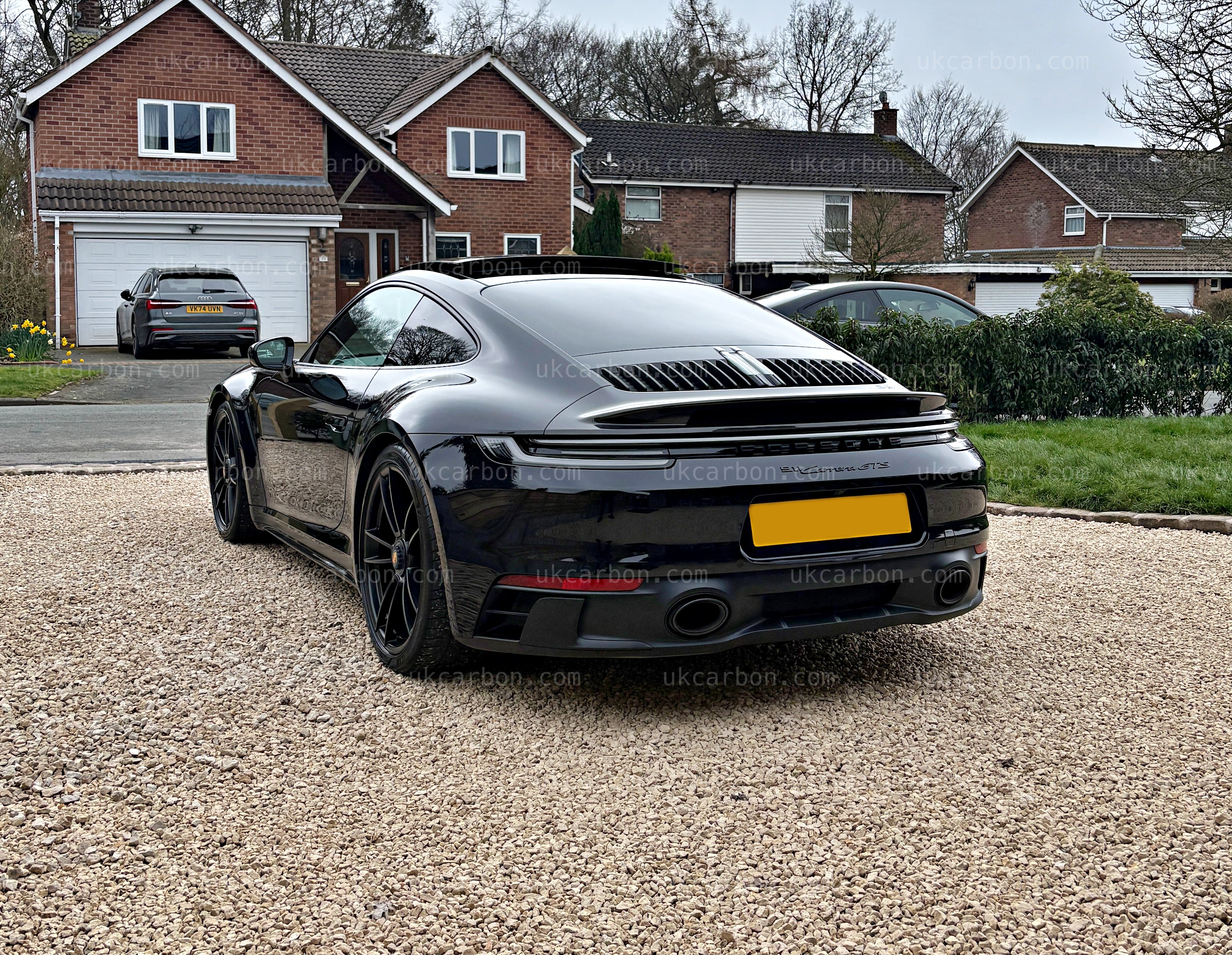Porsche 911 992 Spoiler Ducktail Dry Carbon Fibre Rear Wing Lip